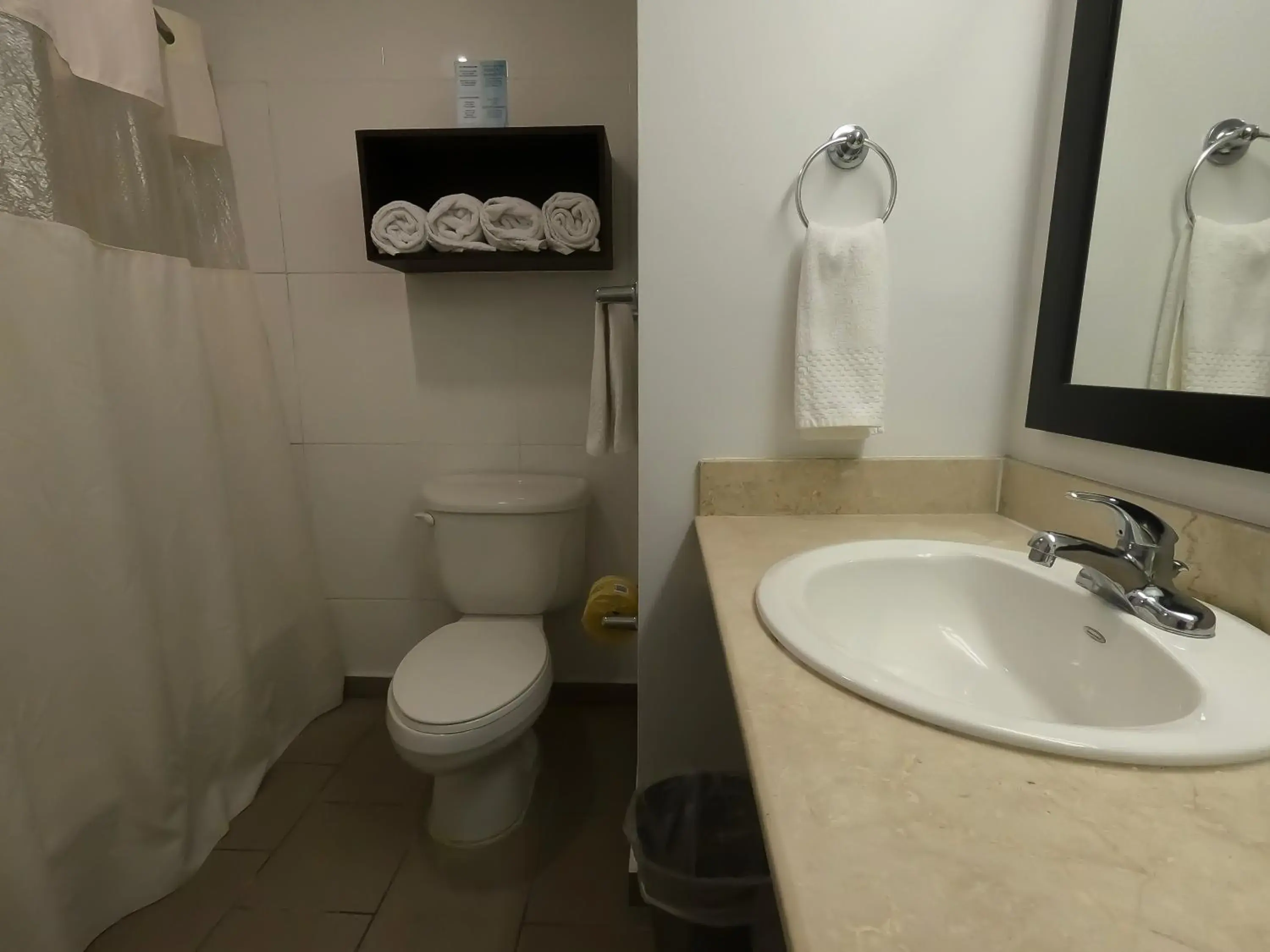 Bathroom in Costa Bahia Hotel, Convention Center and Casino Bathroom in Costa Bahia Hotel, Convention Center and Casino