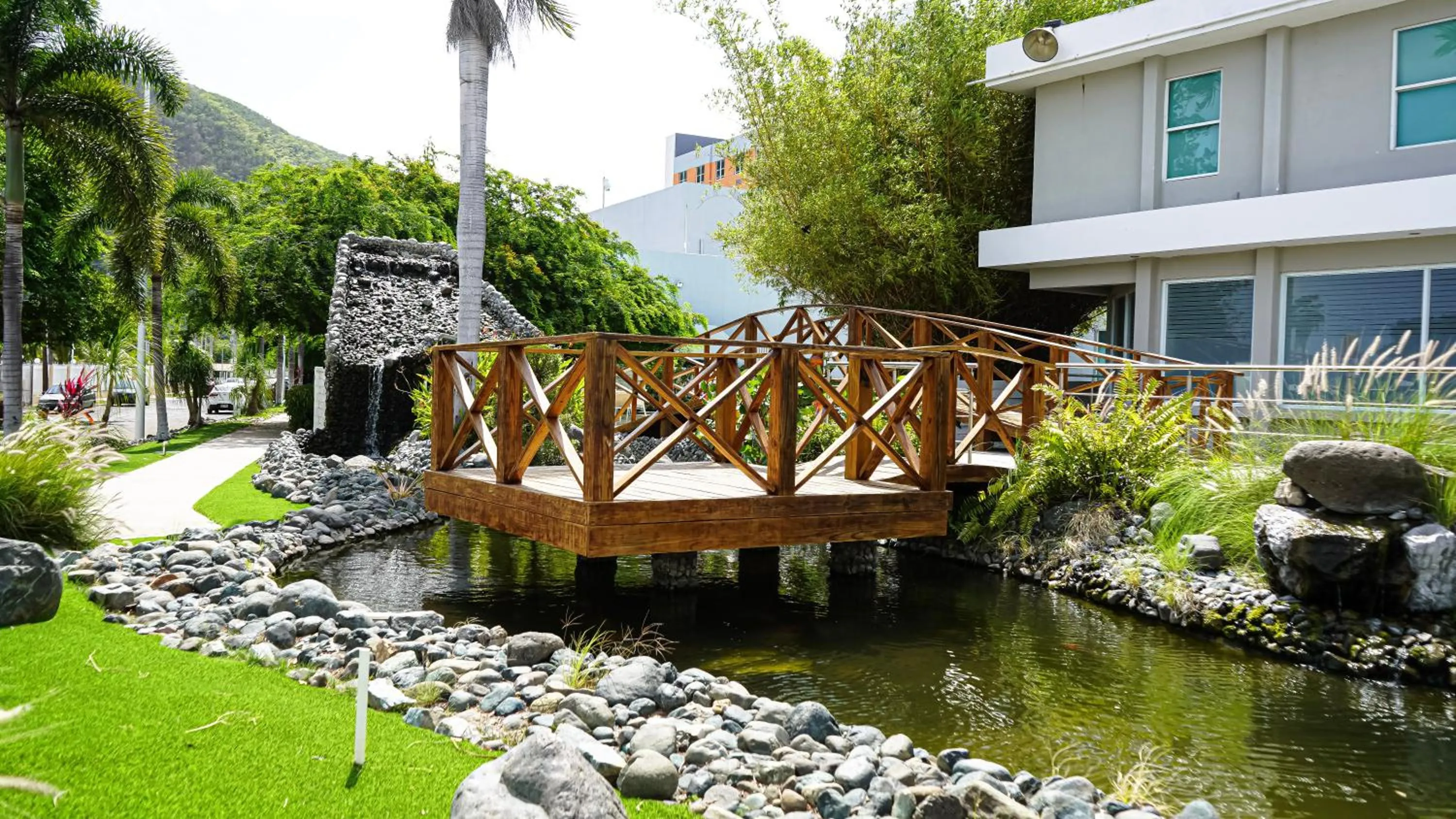 Garden in Costa Bahia Hotel, Convention Center and Casino