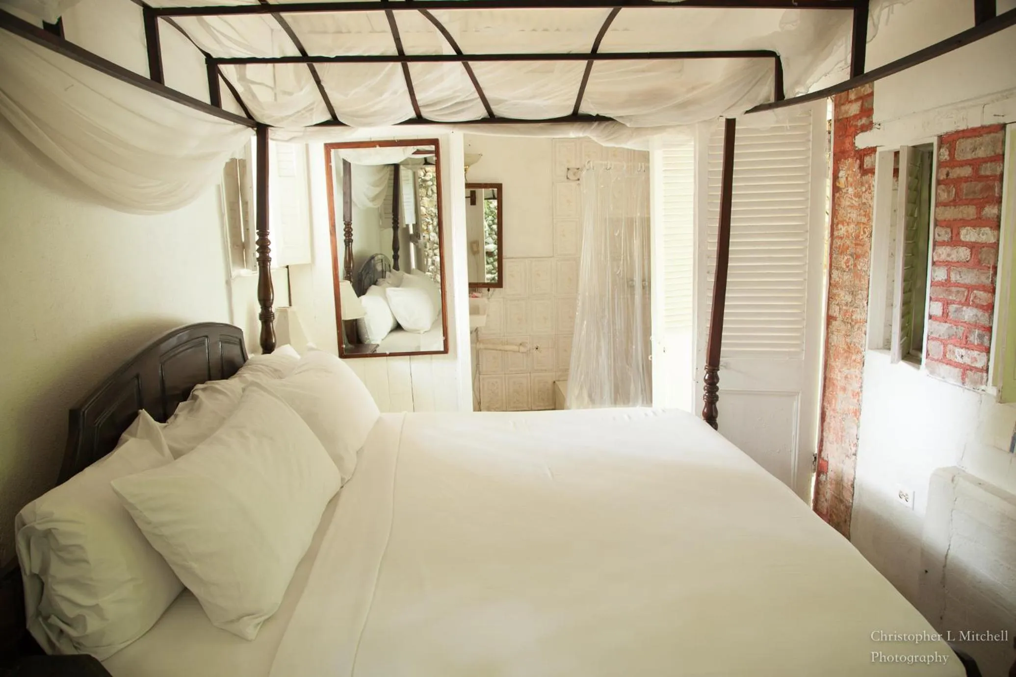 Bed in hotel florita