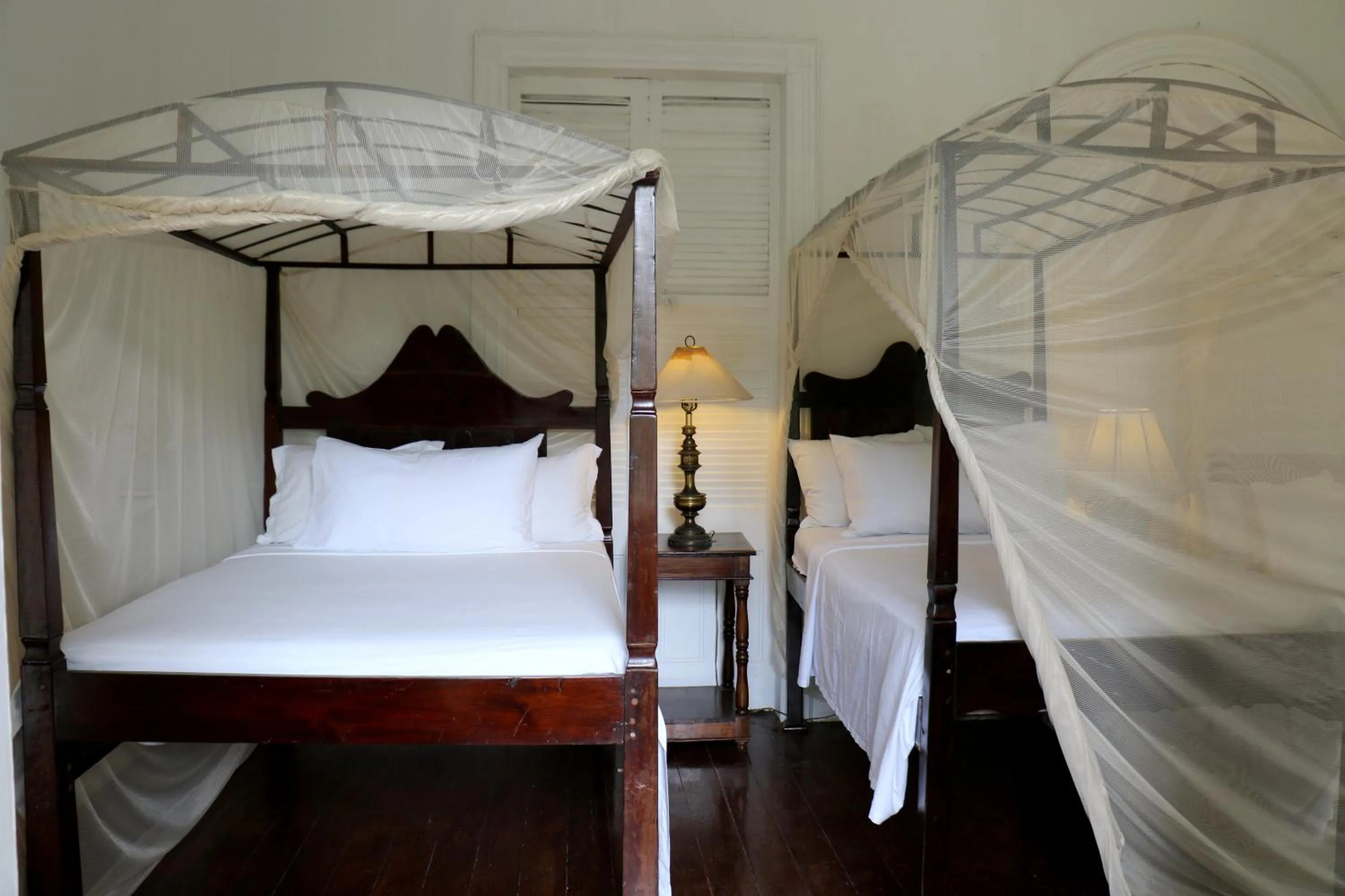 Bed in hotel florita