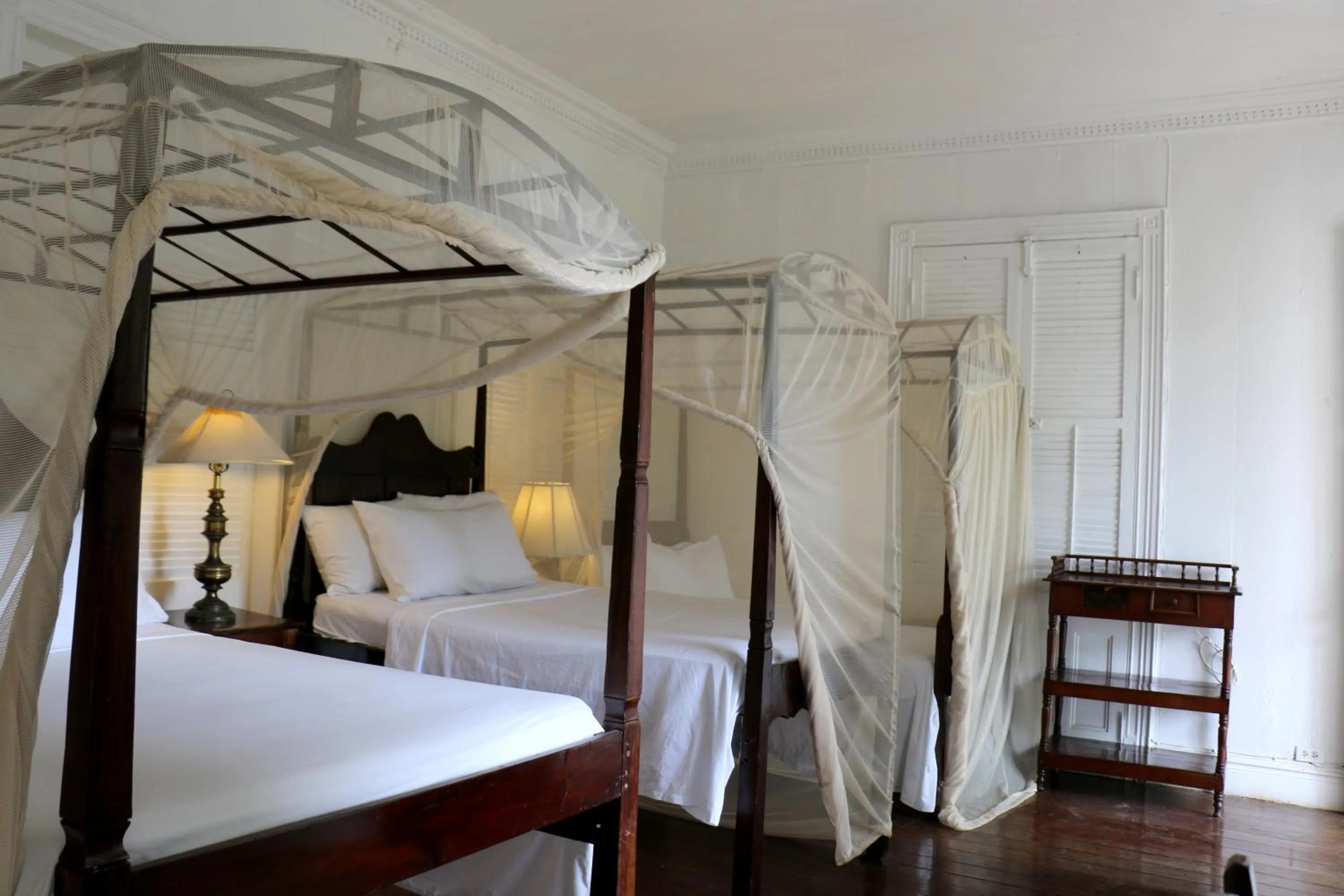 Bed in hotel florita