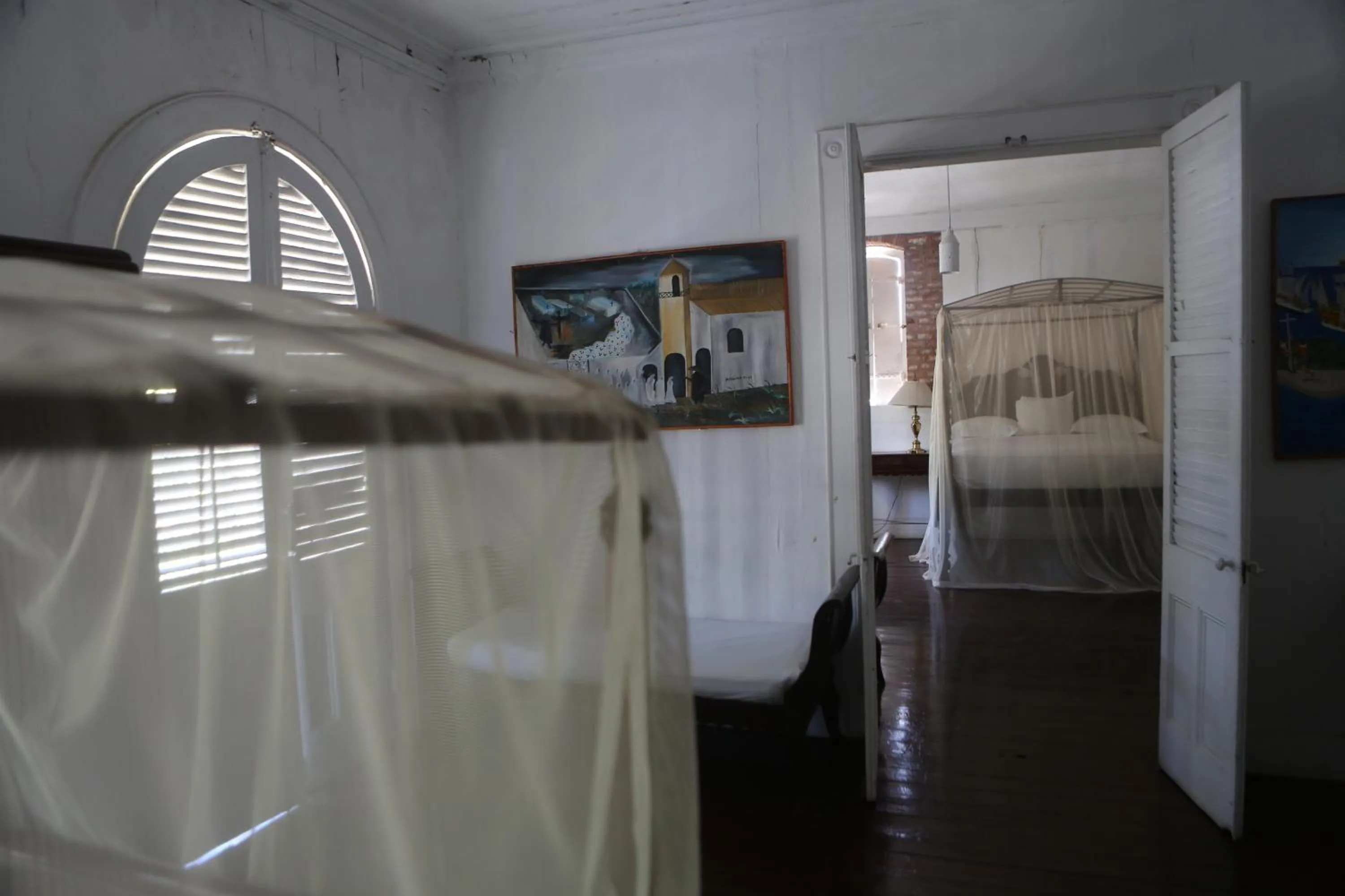 Bed in hotel florita