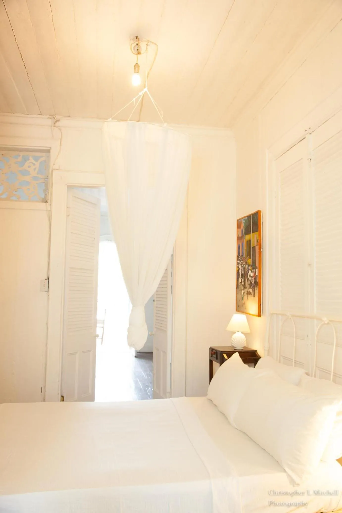 Bed in hotel florita