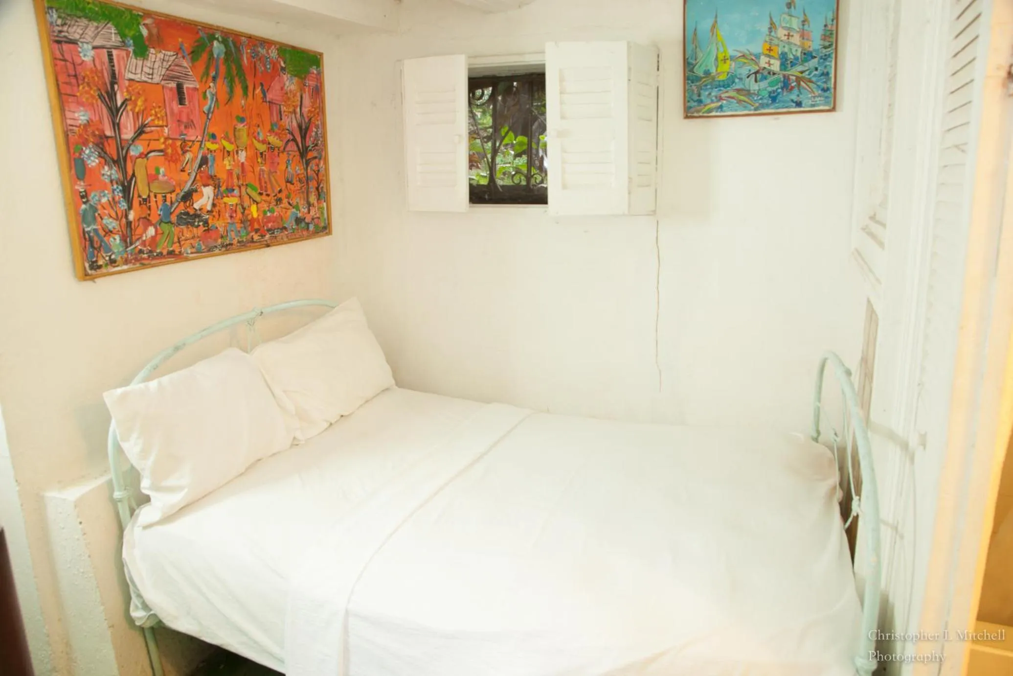 Bed in hotel florita