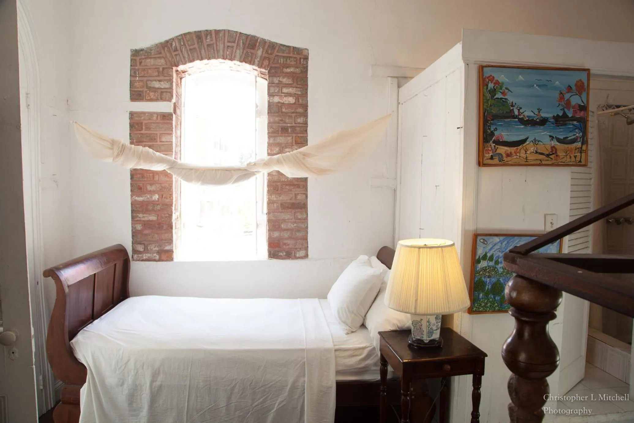 Bed in hotel florita