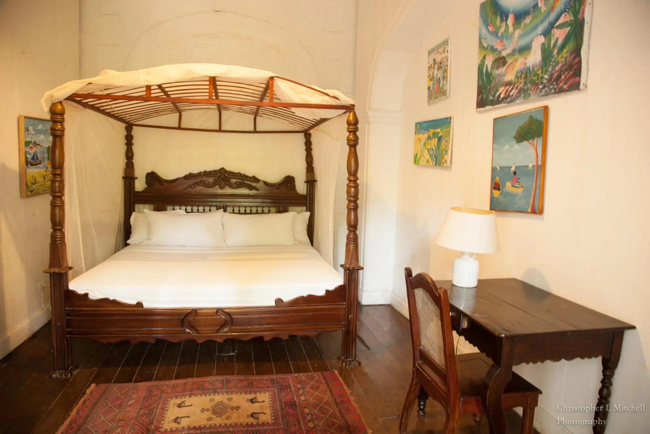 Bed in hotel florita