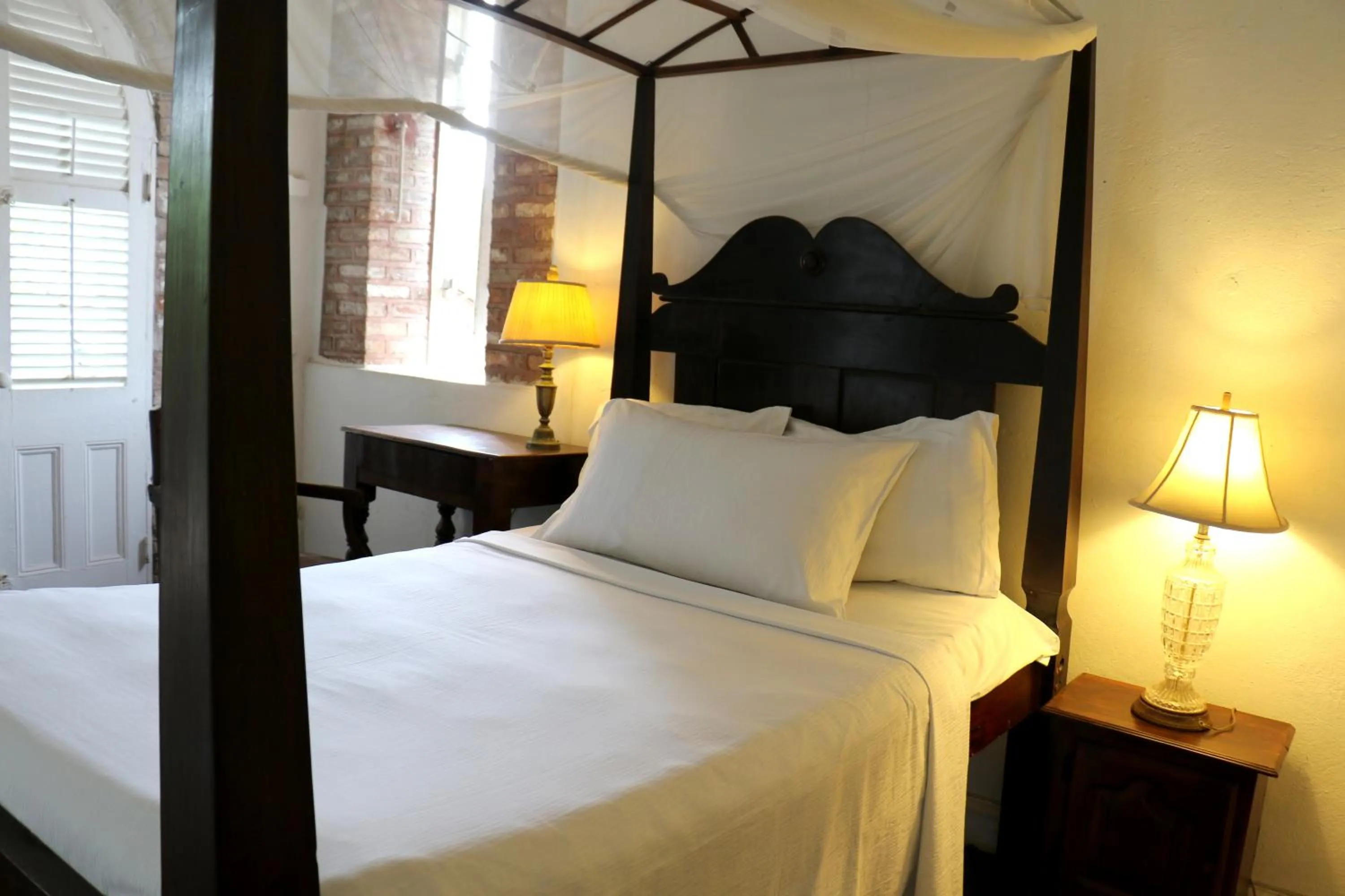 Bed in hotel florita