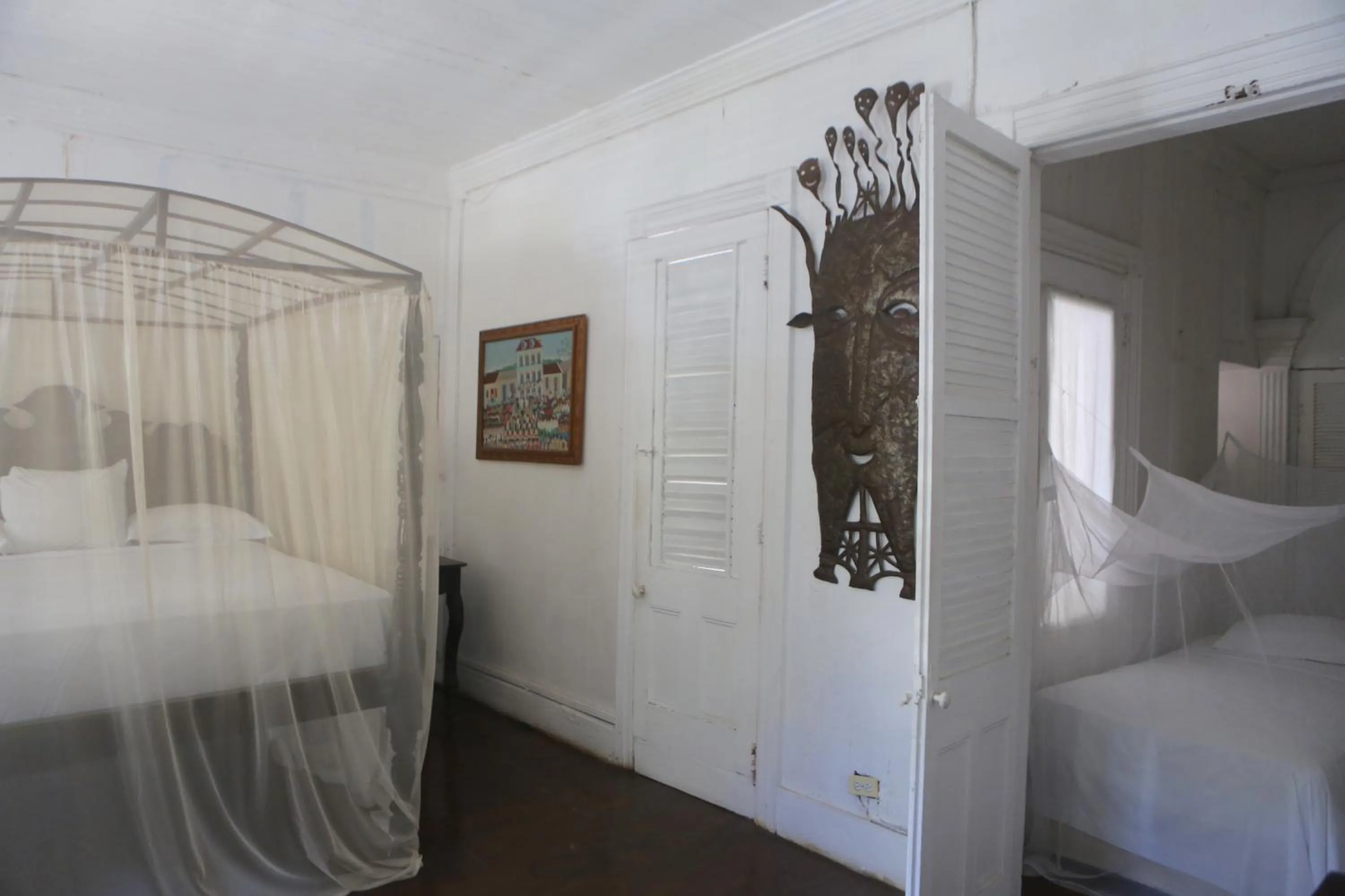 Bed in hotel florita