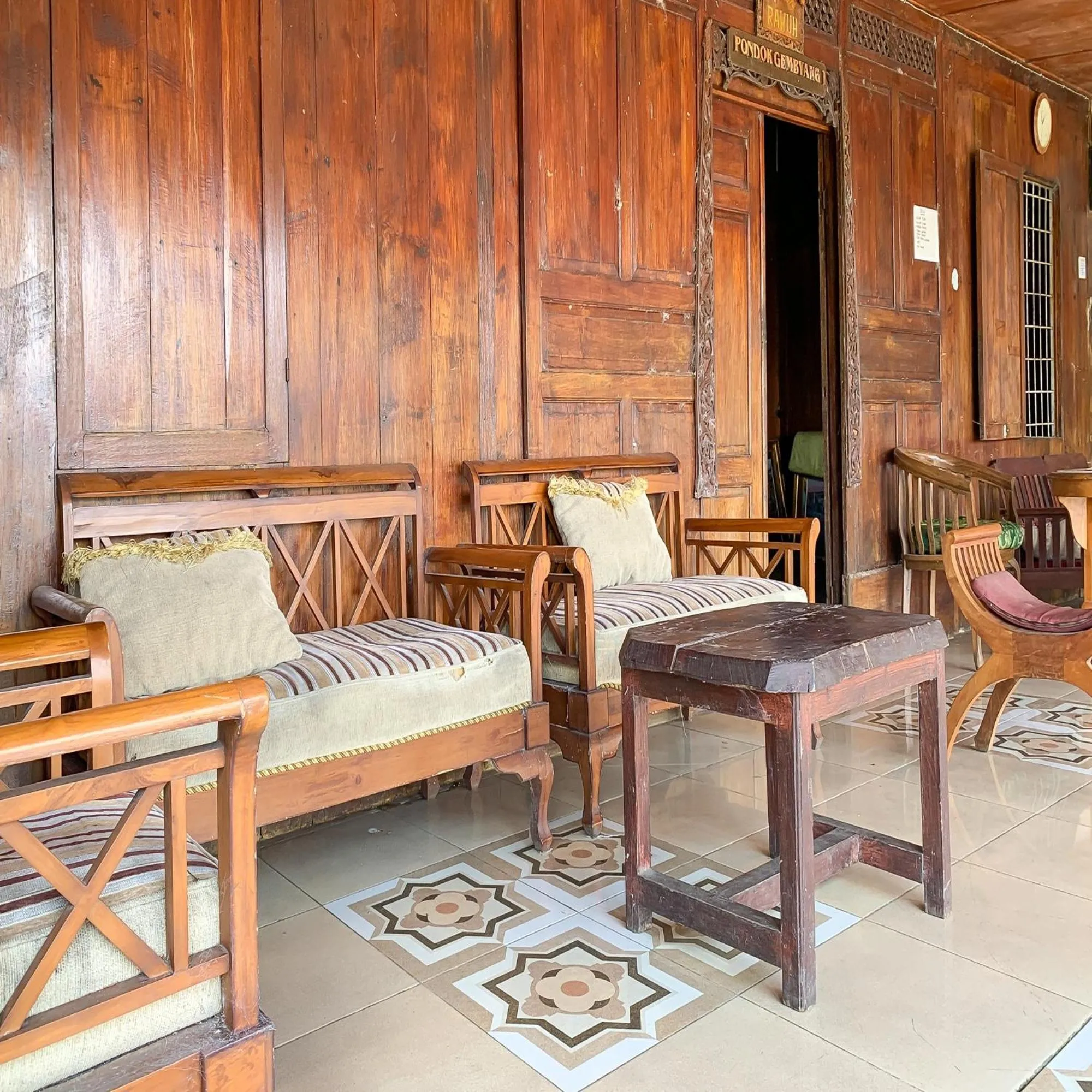 Seating area in Pondok Gembyang Ciwidey RedPartner