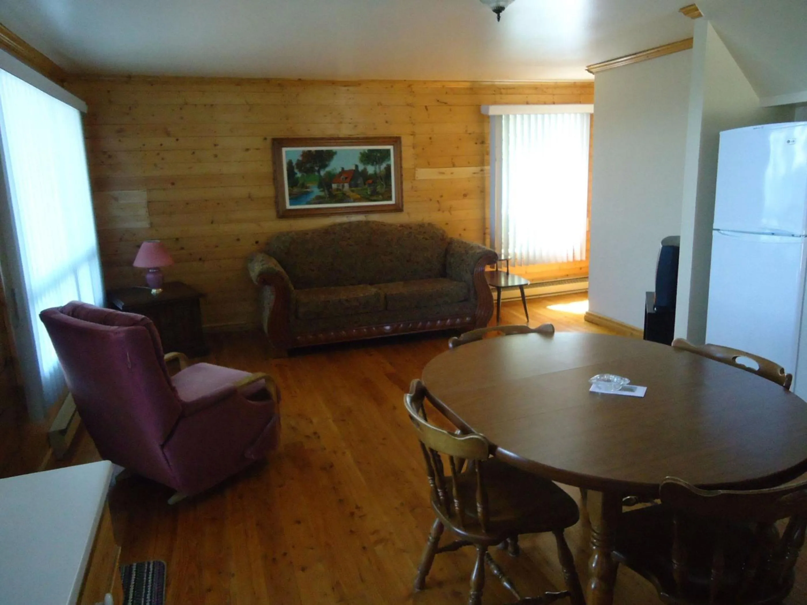 Living room in Auberge Sur Mer Charlevoix