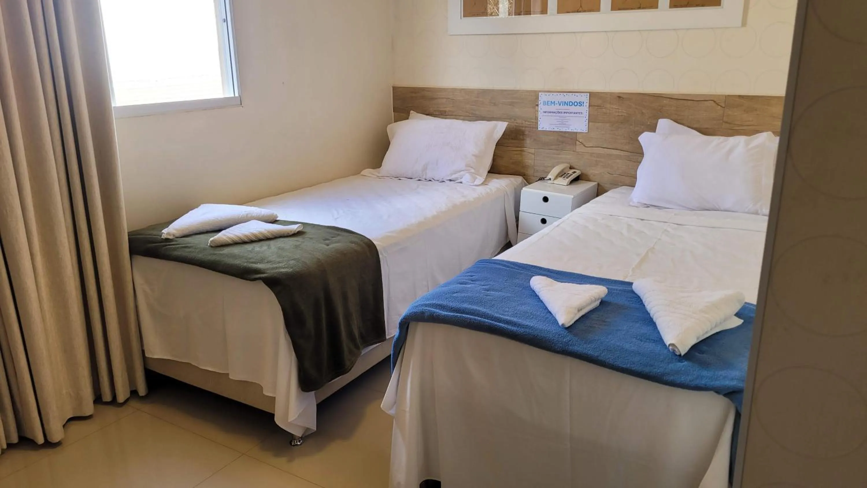 Bed in Tapindaré Hotel