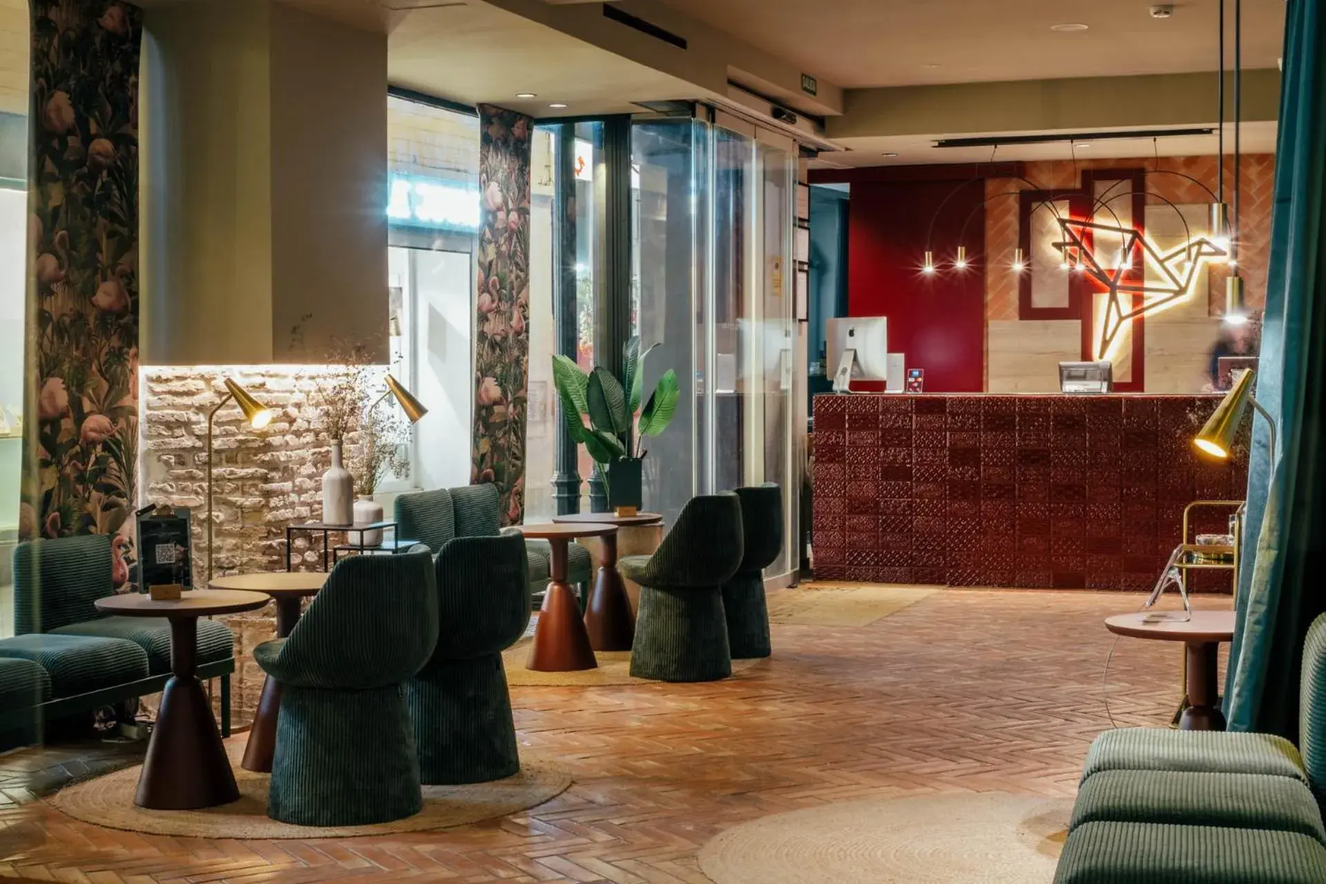 Lobby or reception in Hotel Cetina Casa de las Telas Sevilla Lobby or reception in Hotel Cetina Casa de las Telas Sevilla