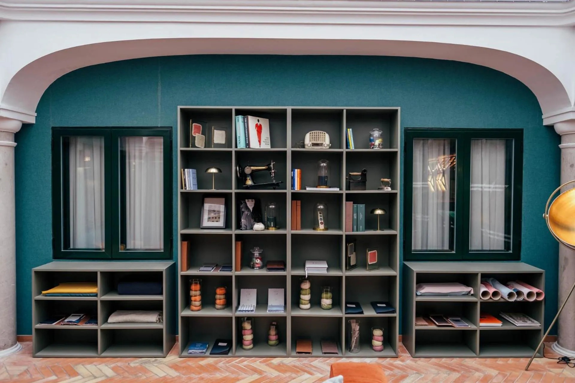 Decorative detail in Hotel Cetina Casa de las Telas Sevilla