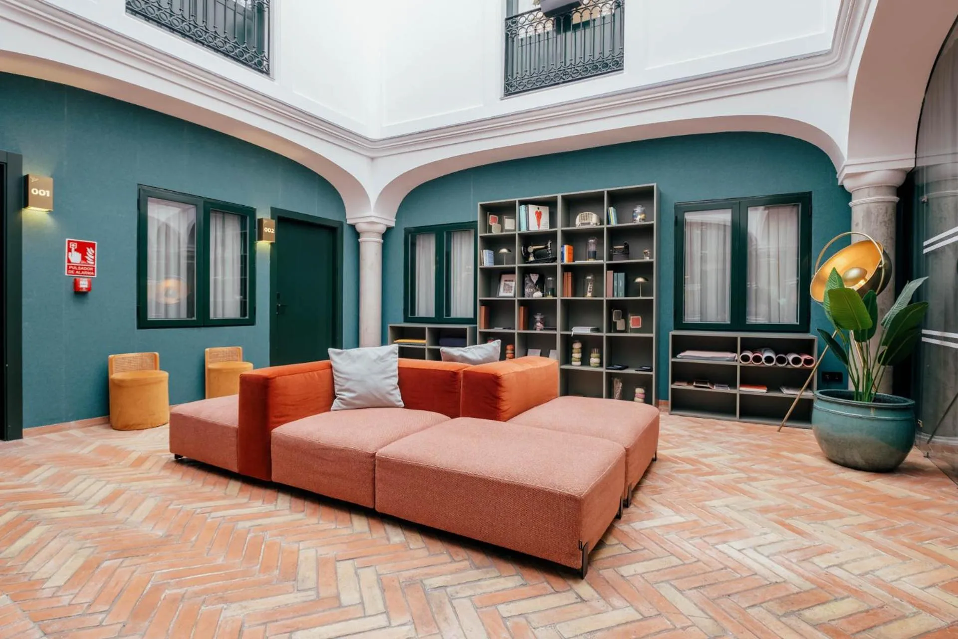 Patio in Hotel Cetina Casa de las Telas Sevilla