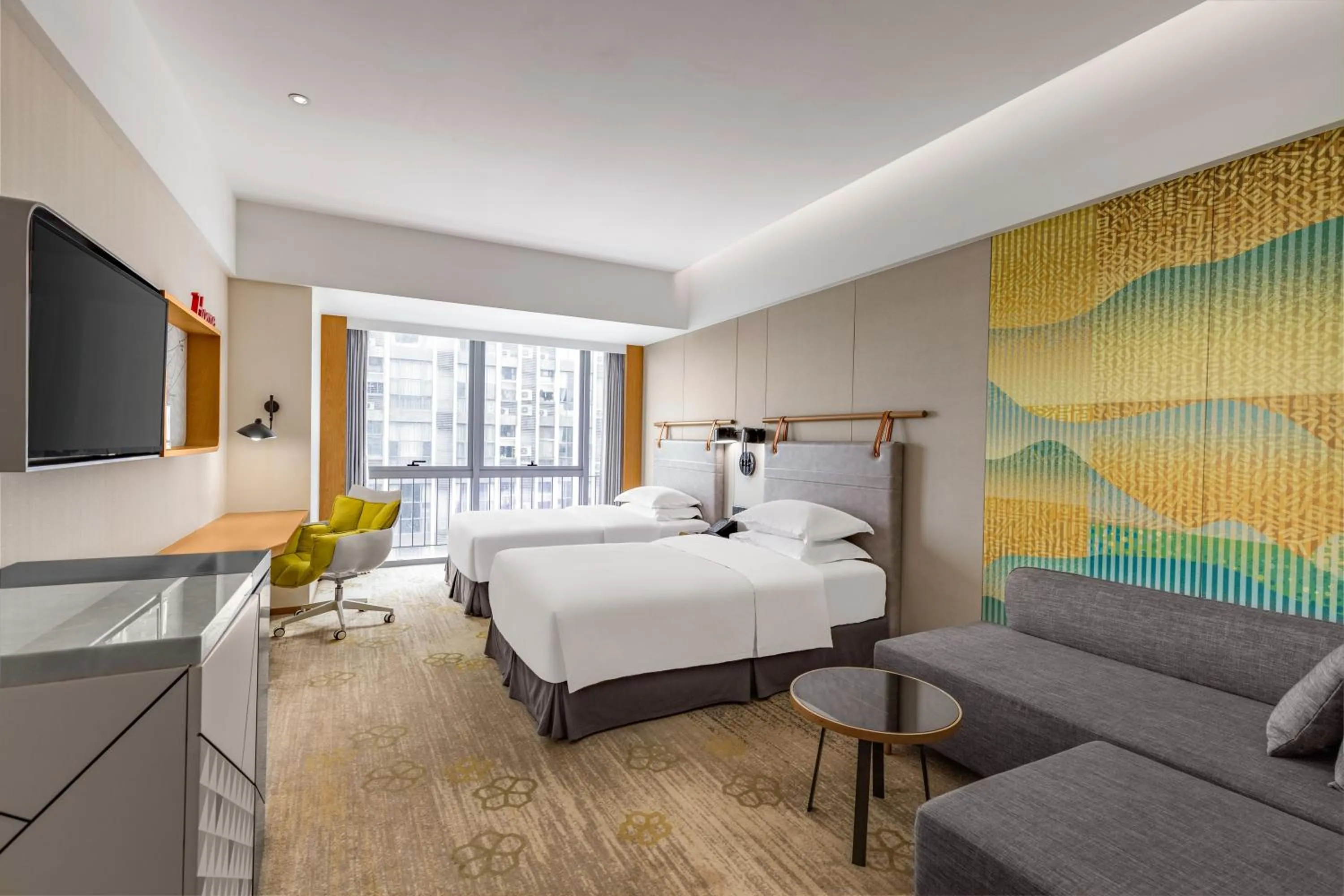 Bed in Holiday Inn Guangzhou South Lake-an lHG Hotel