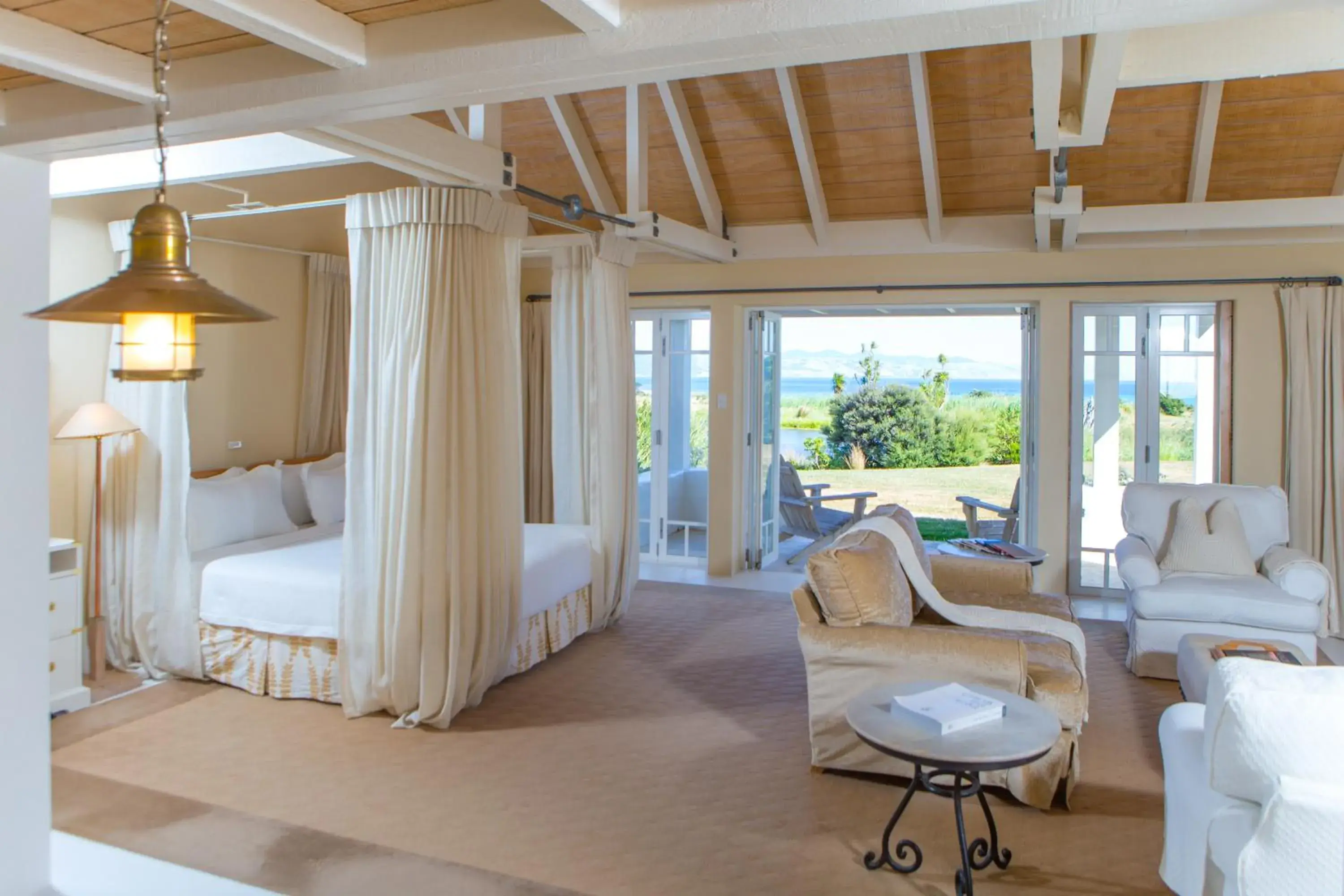 Bedroom, Bed in Wharekauhau Country Estate