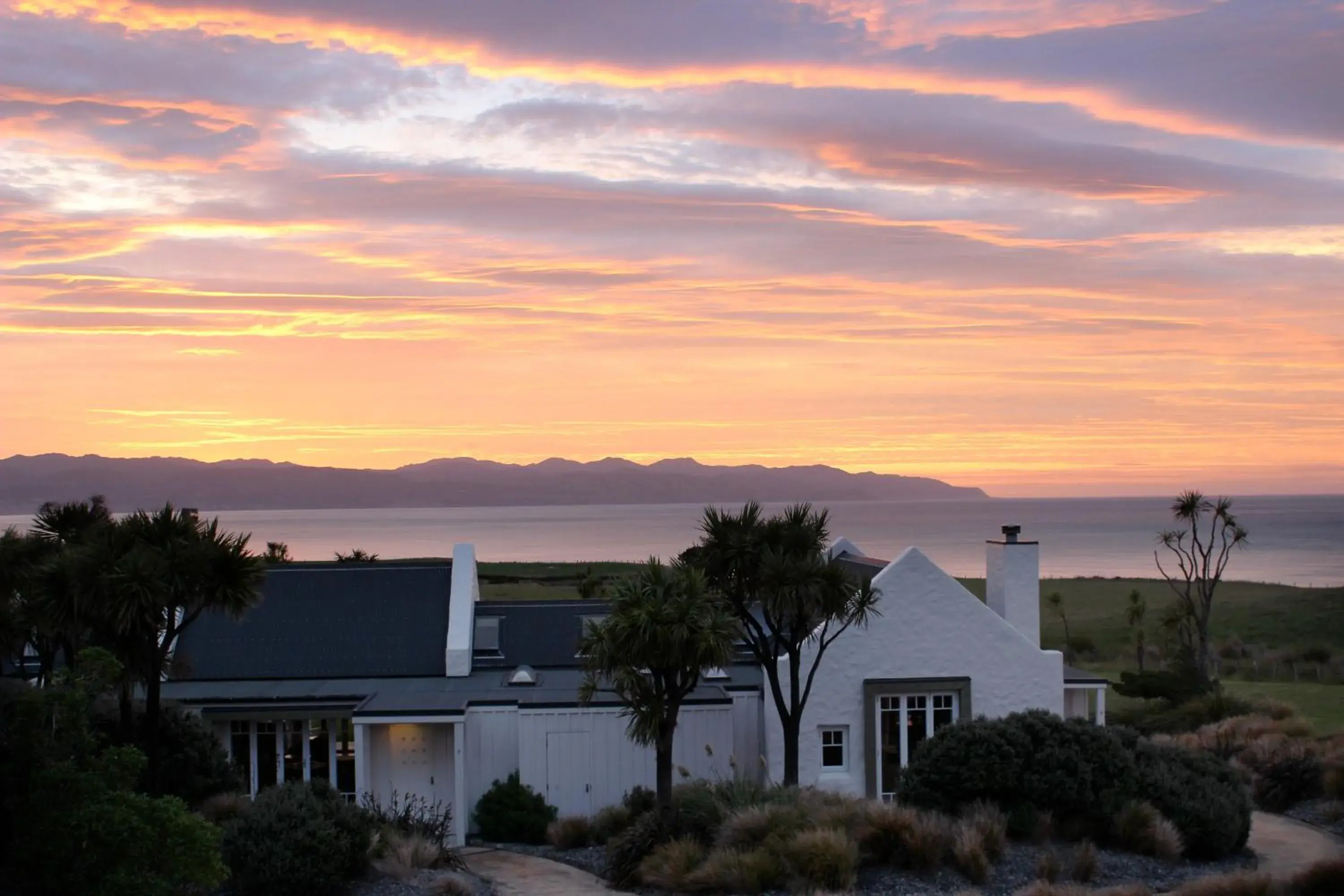 View (from property/room), Sunrise/Sunset in Wharekauhau Country Estate