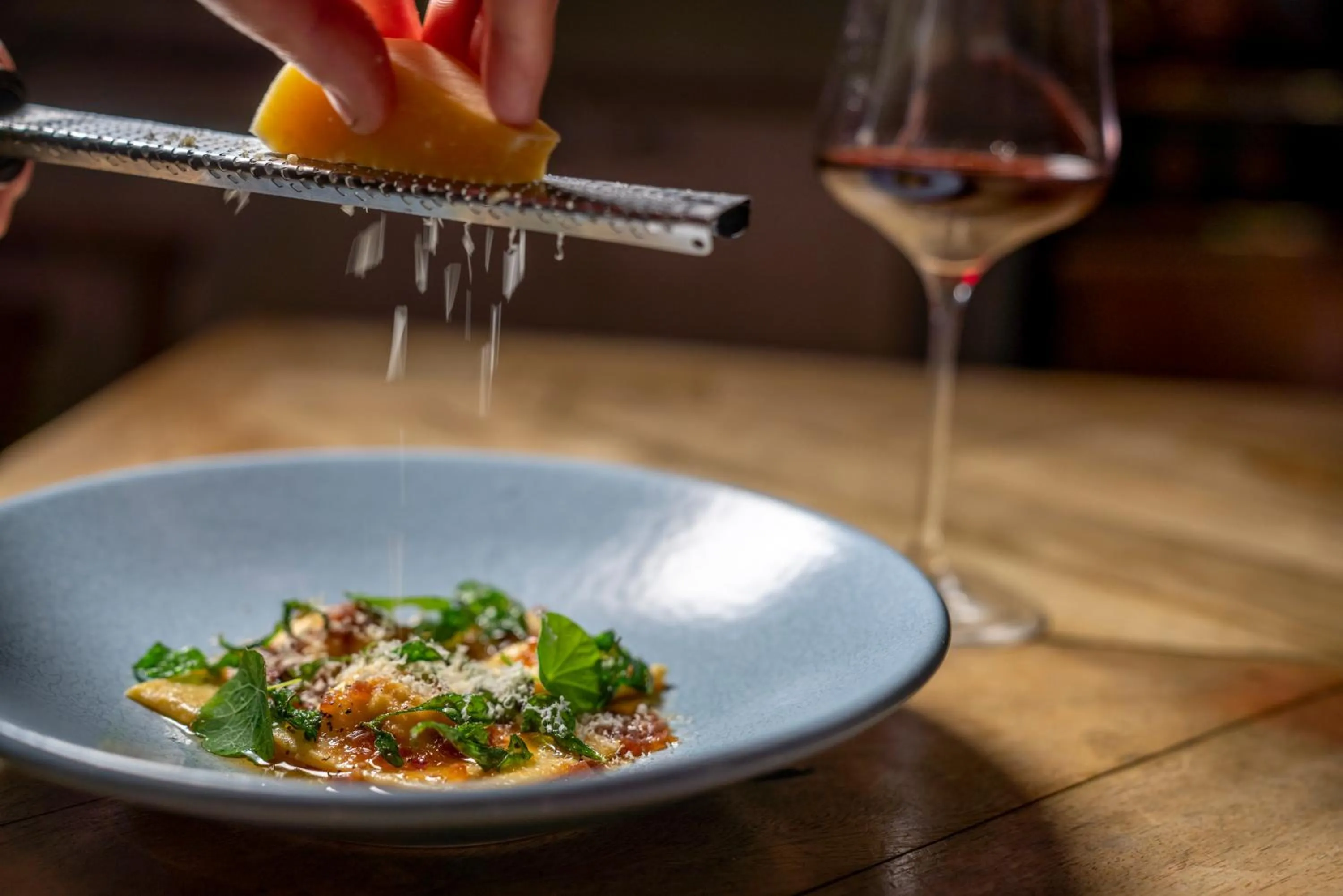 Food and drinks in Wharekauhau Country Estate