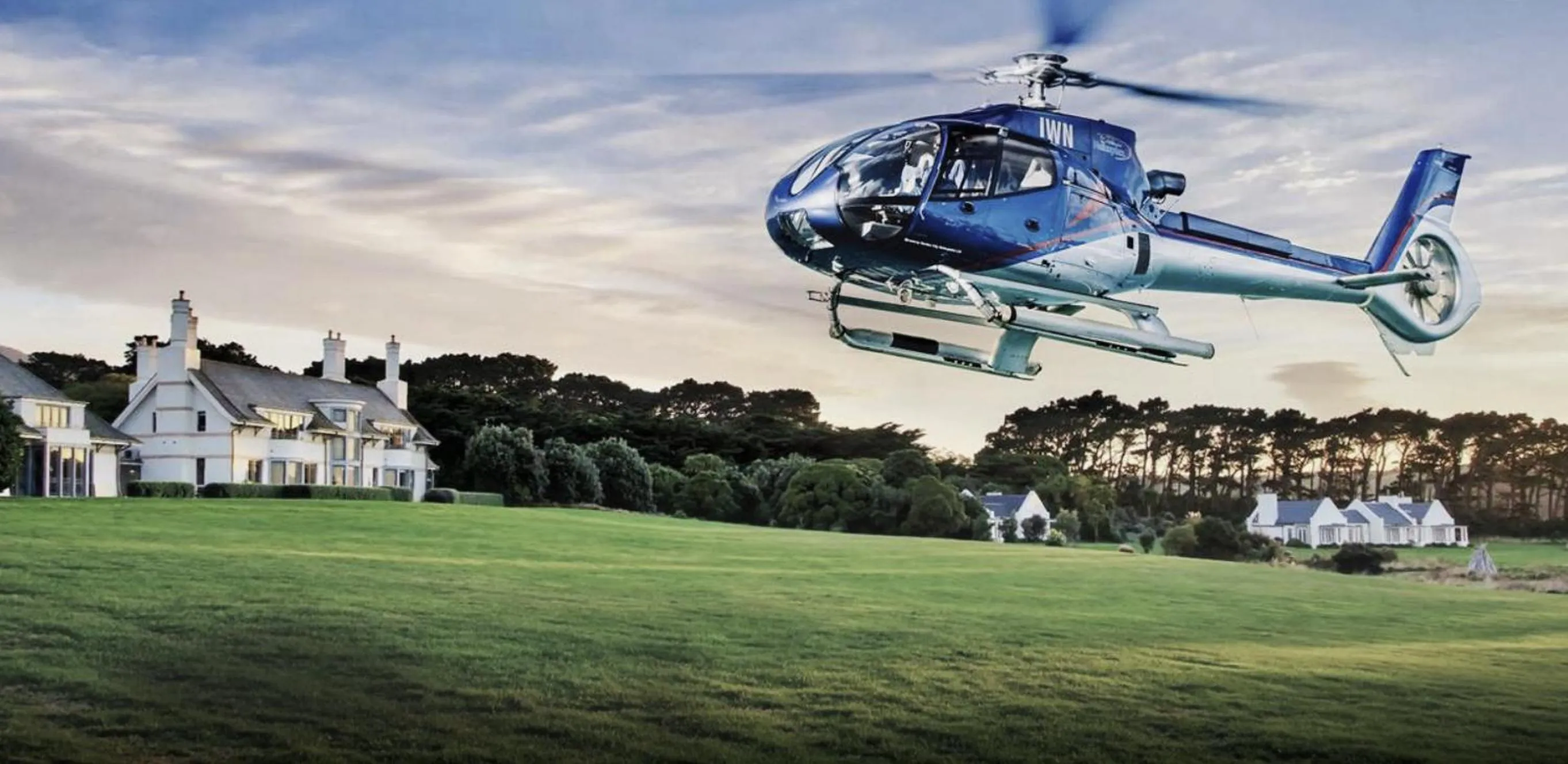 Property building in Wharekauhau Country Estate