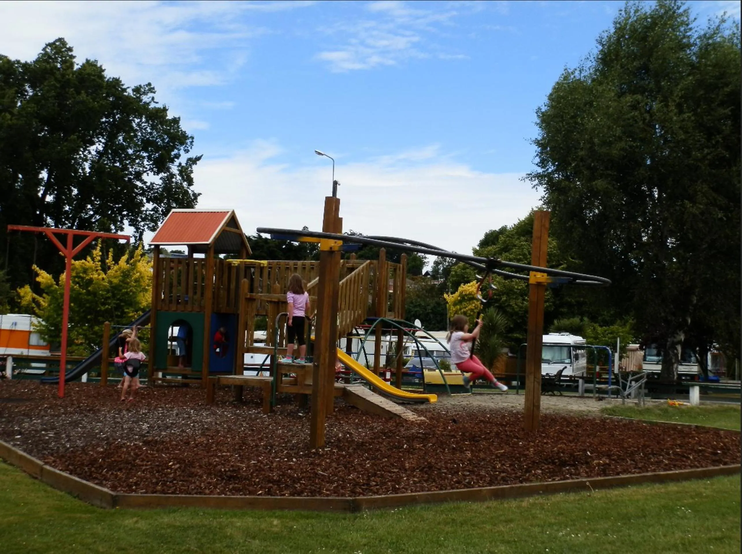 Children play ground in Timaru TOP 10 Holiday Park