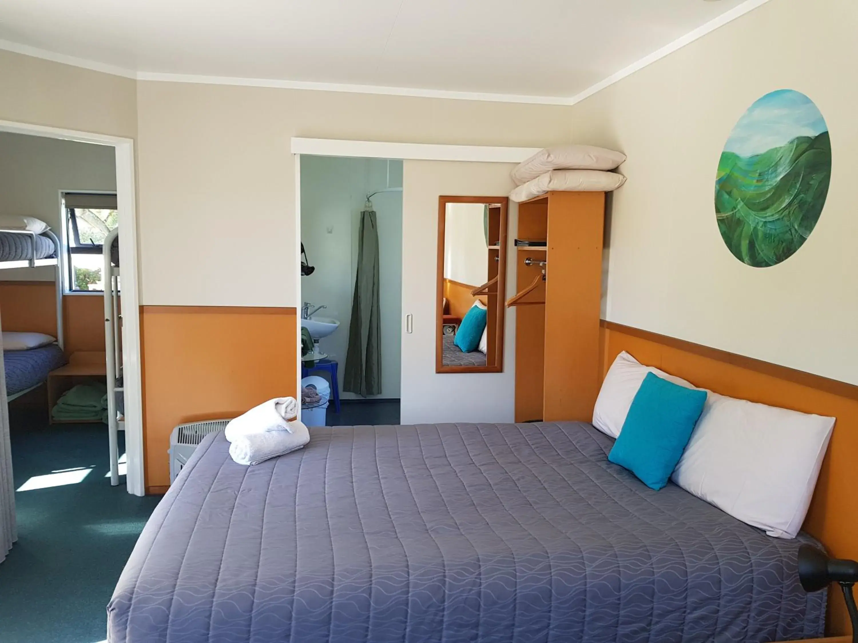 Superior Family Room with Private Bathroom in Timaru TOP 10 Holiday Park Superior Family Room with Private Bathroom in Timaru TOP 10 Holiday Park