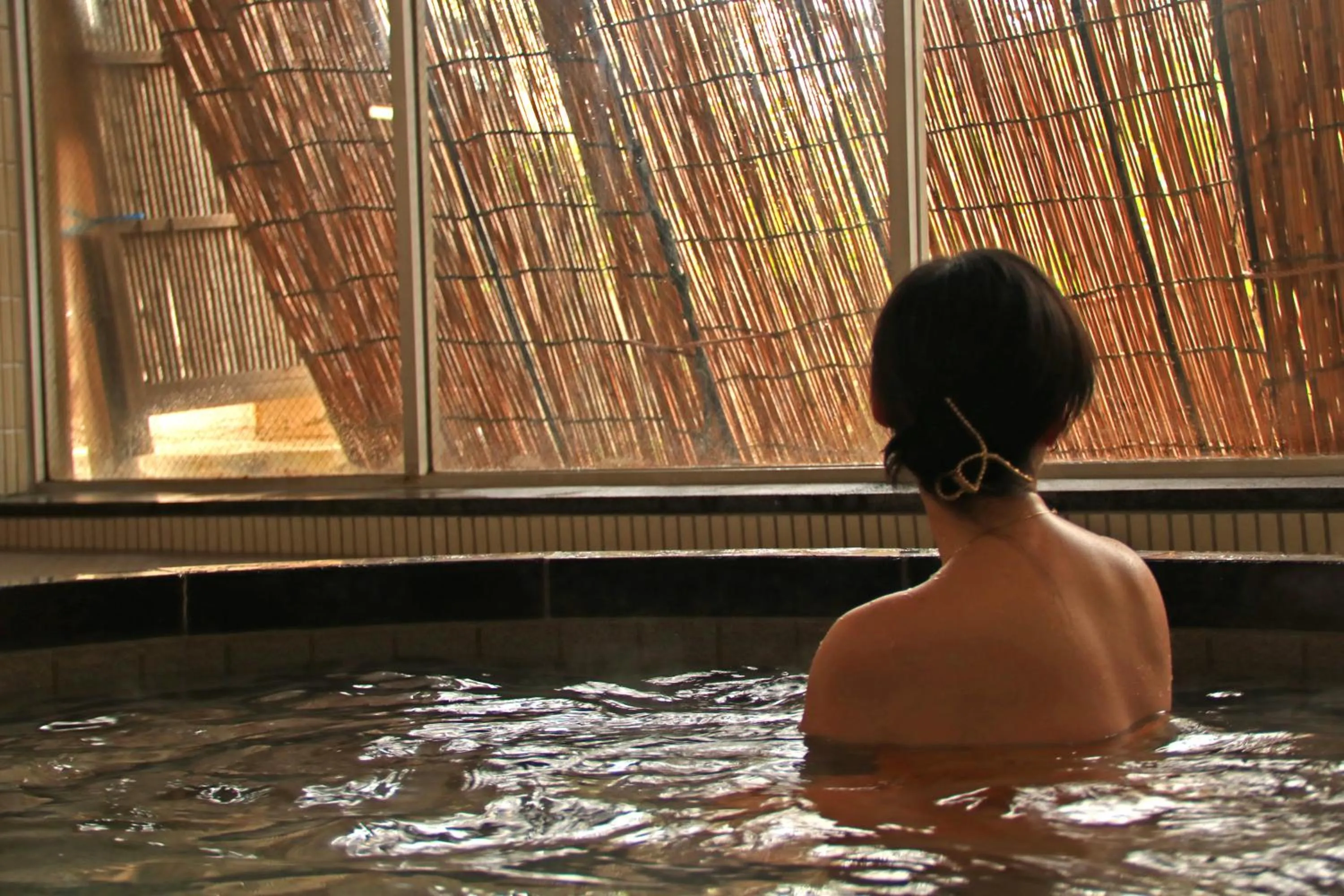 Hot Spring Bath in Masuya Ryokan