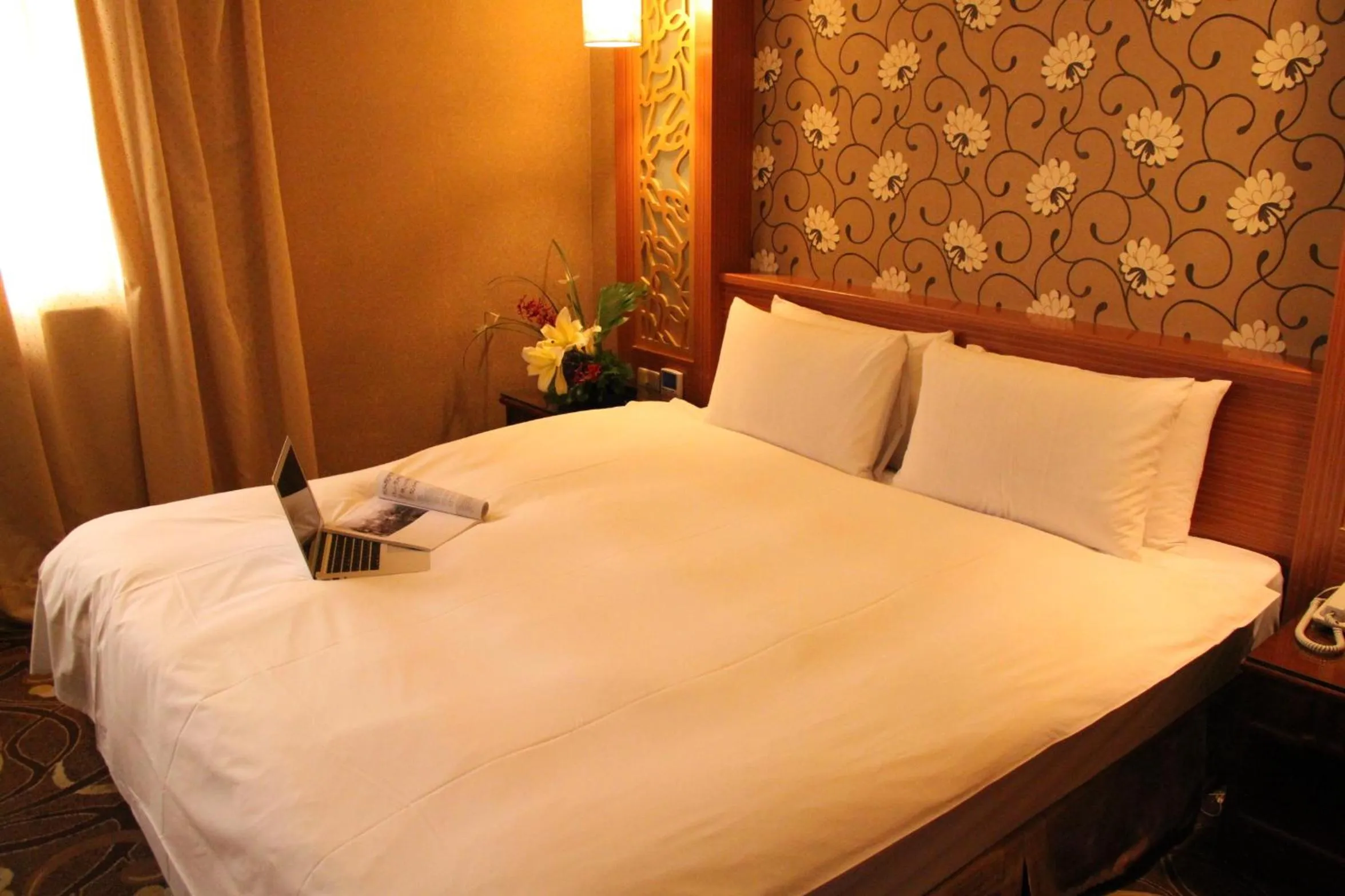 Bed in 貴都飯店-Crystal Hotel Taipei