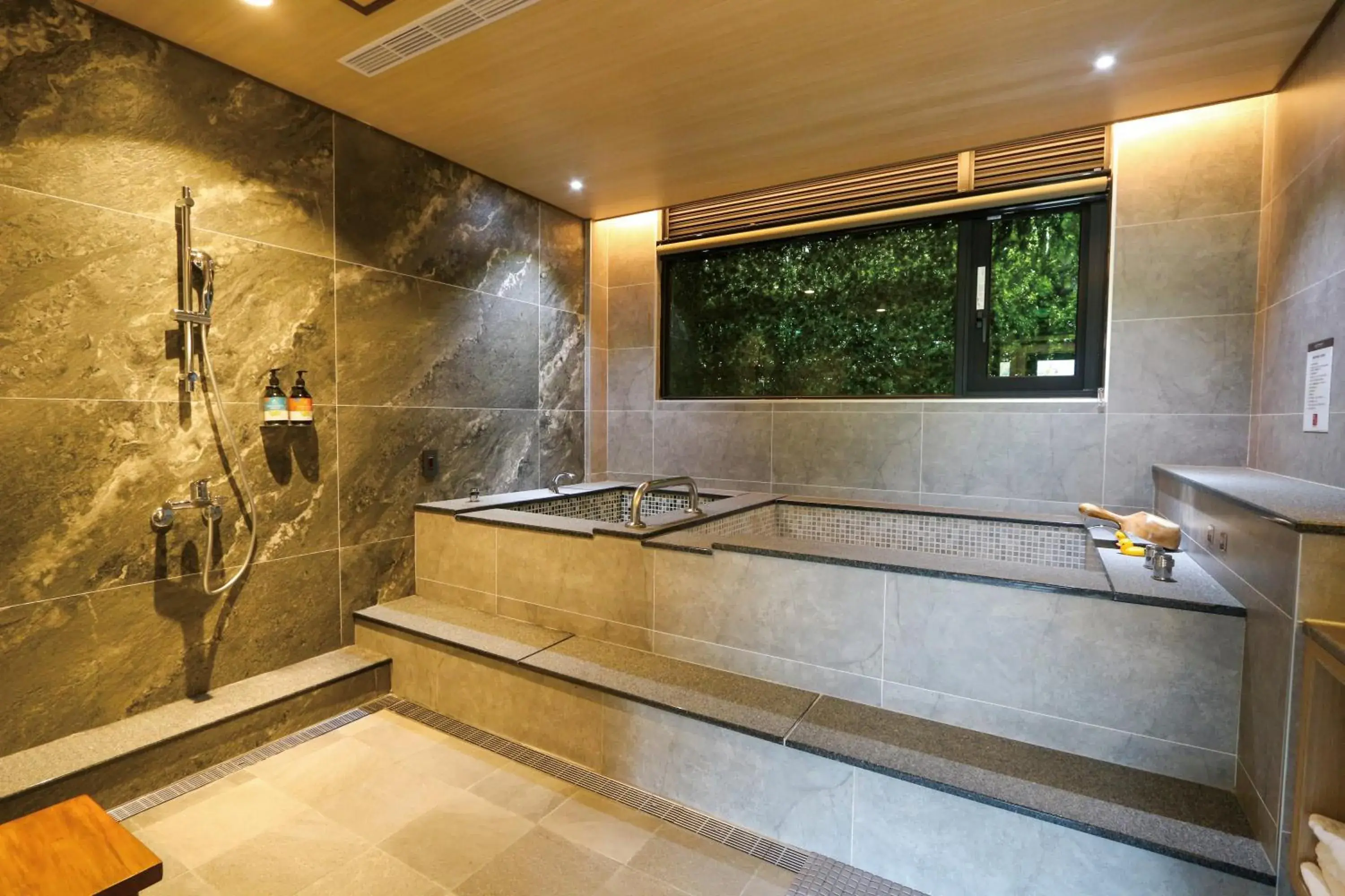 Bathroom in Great Roots Forestry Spa Resort Bathroom in Great Roots Forestry Spa Resort