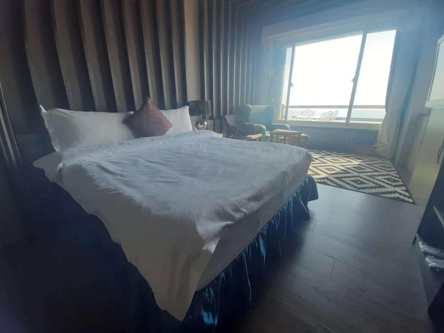 Bed in 海邊邊民宿 Near Seaside B&B 民宿1092號