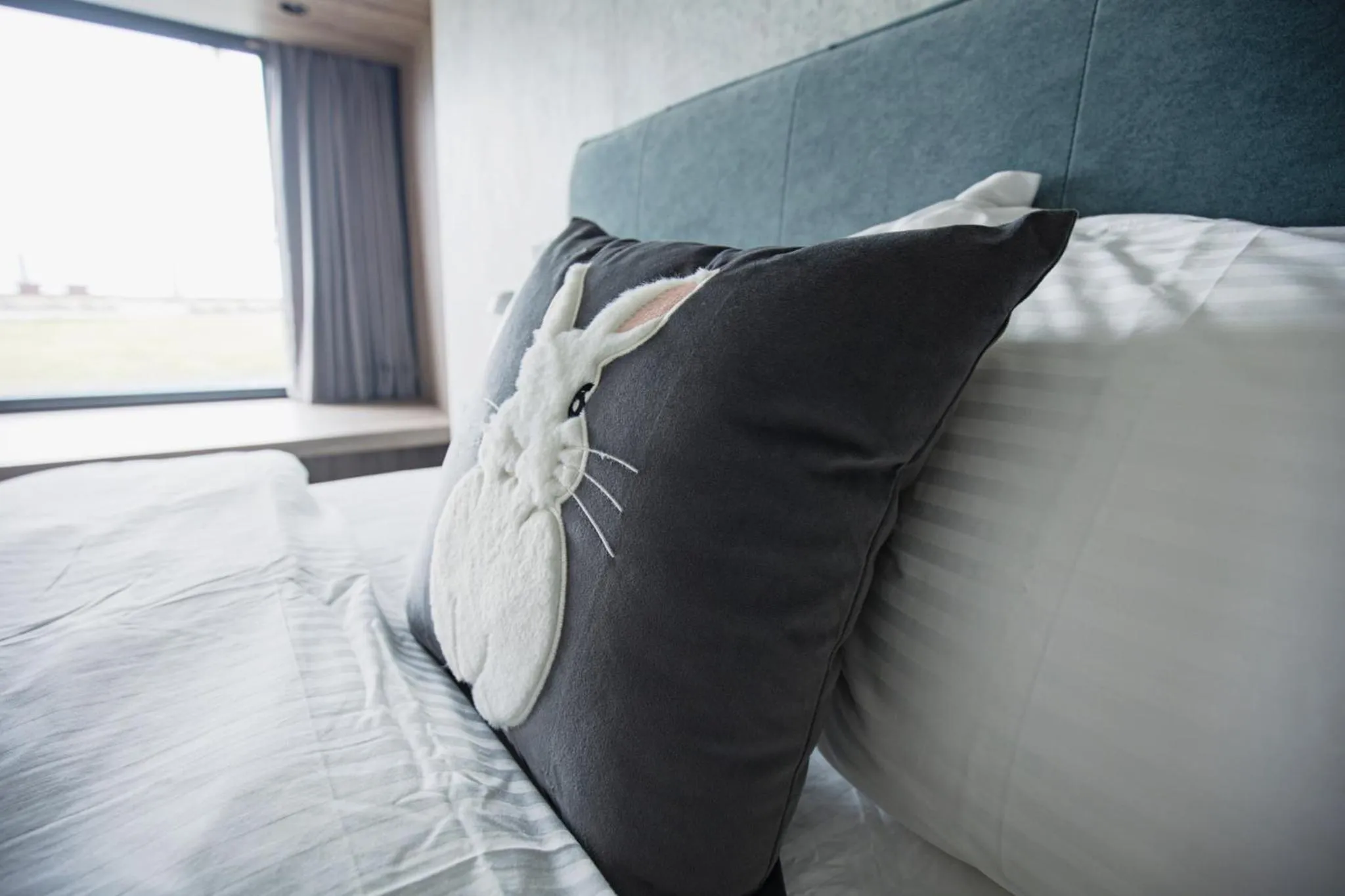 Bed in 海邊邊民宿 Near Seaside B&B 民宿1092號