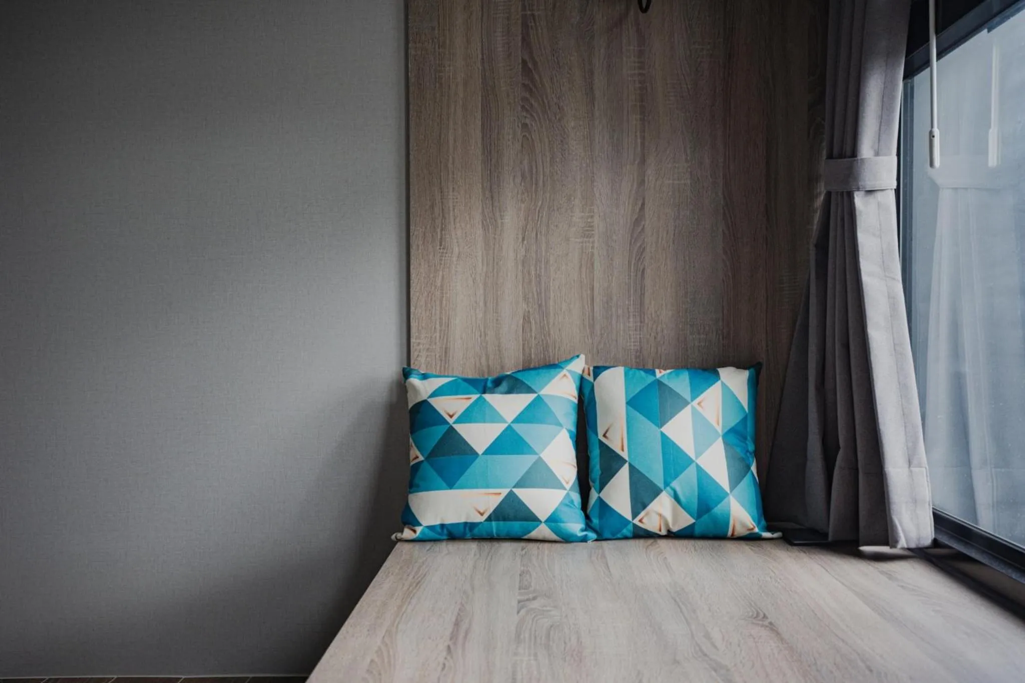 Bed in 海邊邊民宿 Near Seaside B&B 民宿1092號