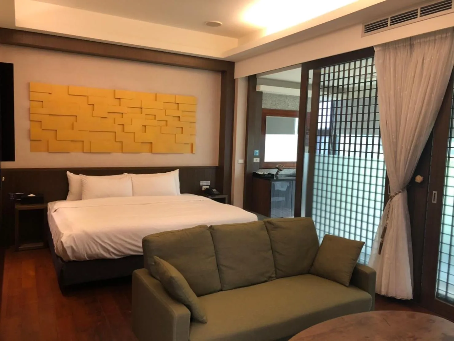 Bed in Tangyue Resort