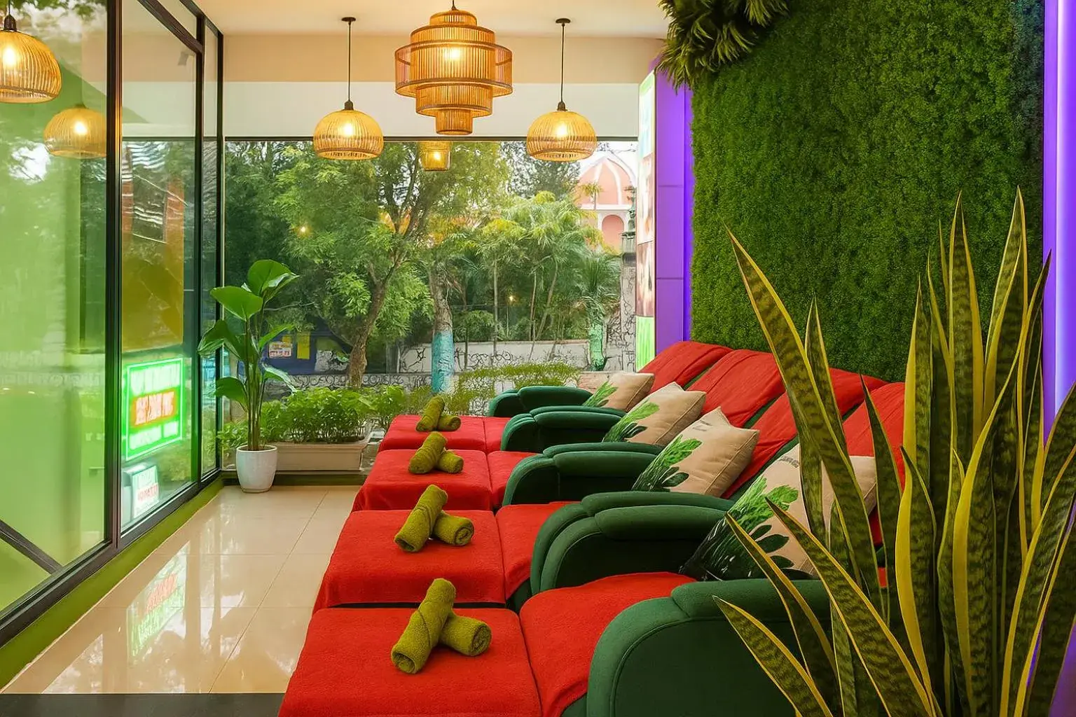 Spa and wellness centre/facilities in Vintage Park View Hotel & Spa - Hoang Phi Spa and wellness centre/facilities in Vintage Park View Hotel & Spa - Hoang Phi