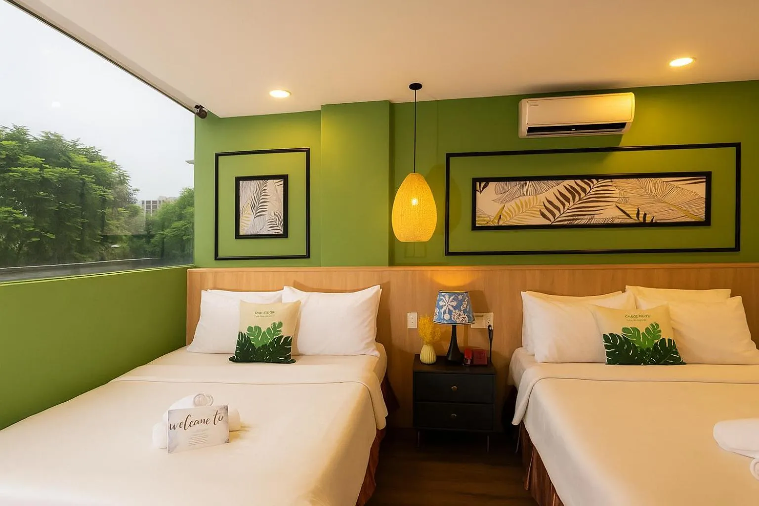Executive Triple Room with City View in Vintage Hoang Phi Hotel & Spa - Park View
