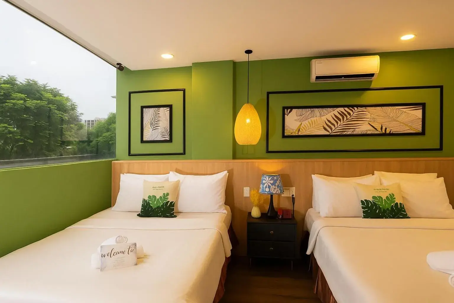 Executive Triple Room with City View in Vintage Hoang Phi Hotel & Spa - Park View Executive Triple Room with City View in Vintage Hoang Phi Hotel & Spa - Park View