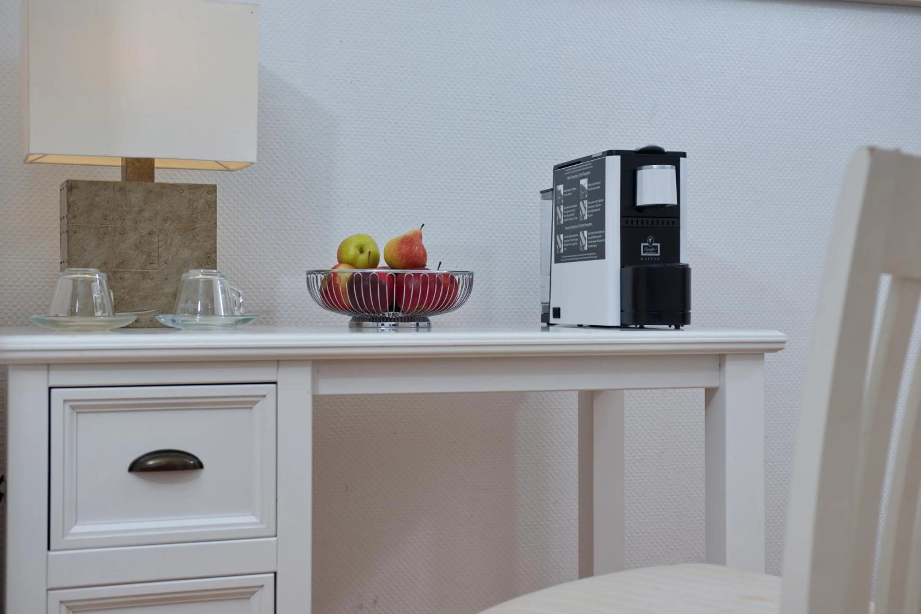 minibar in Villa am Meer