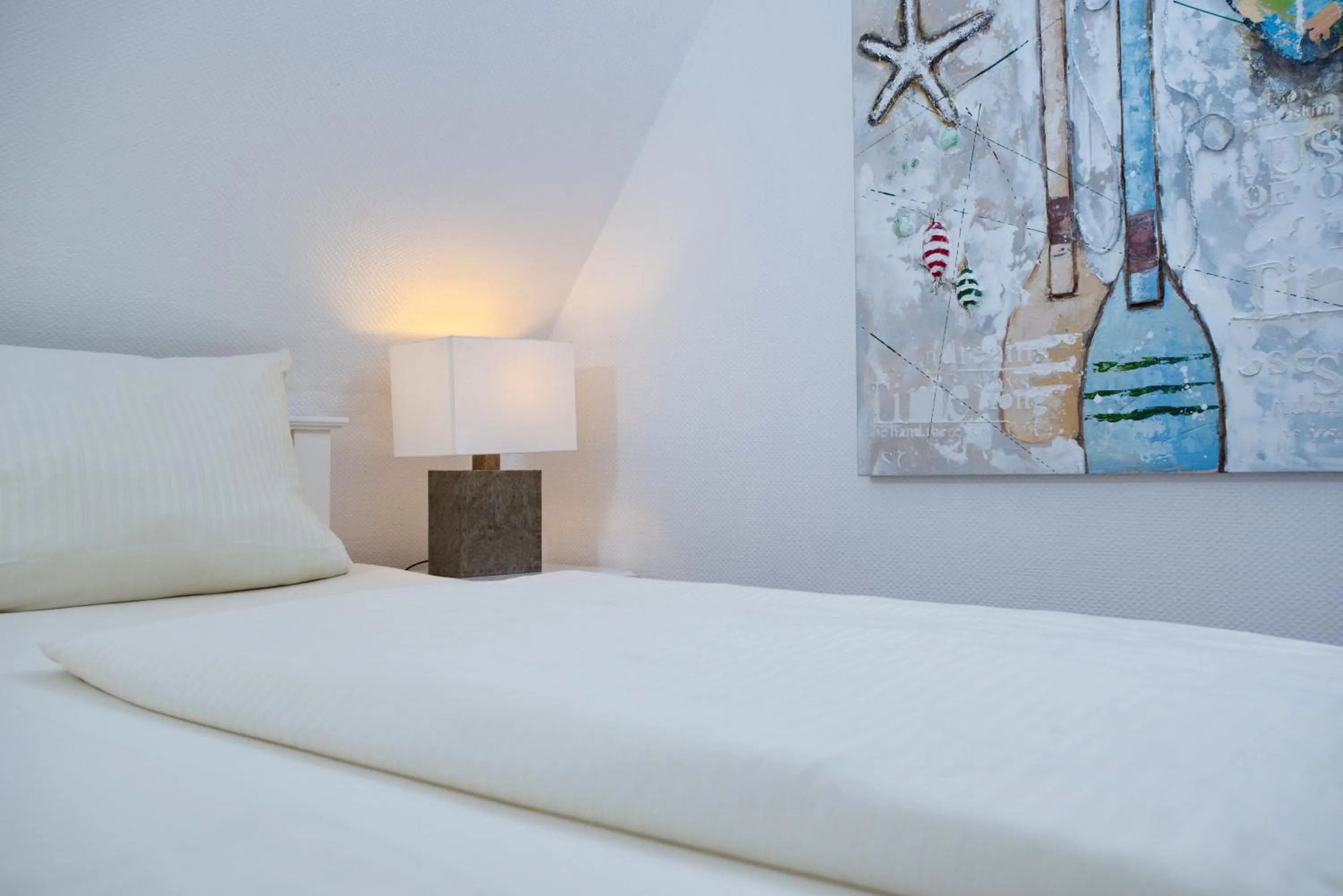 Bedroom, Bed in Villa am Meer