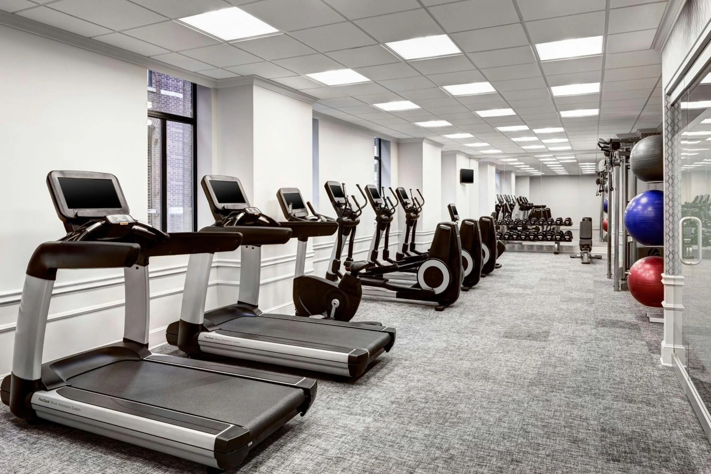Fitness centre/facilities in Le Meridien Indianapolis