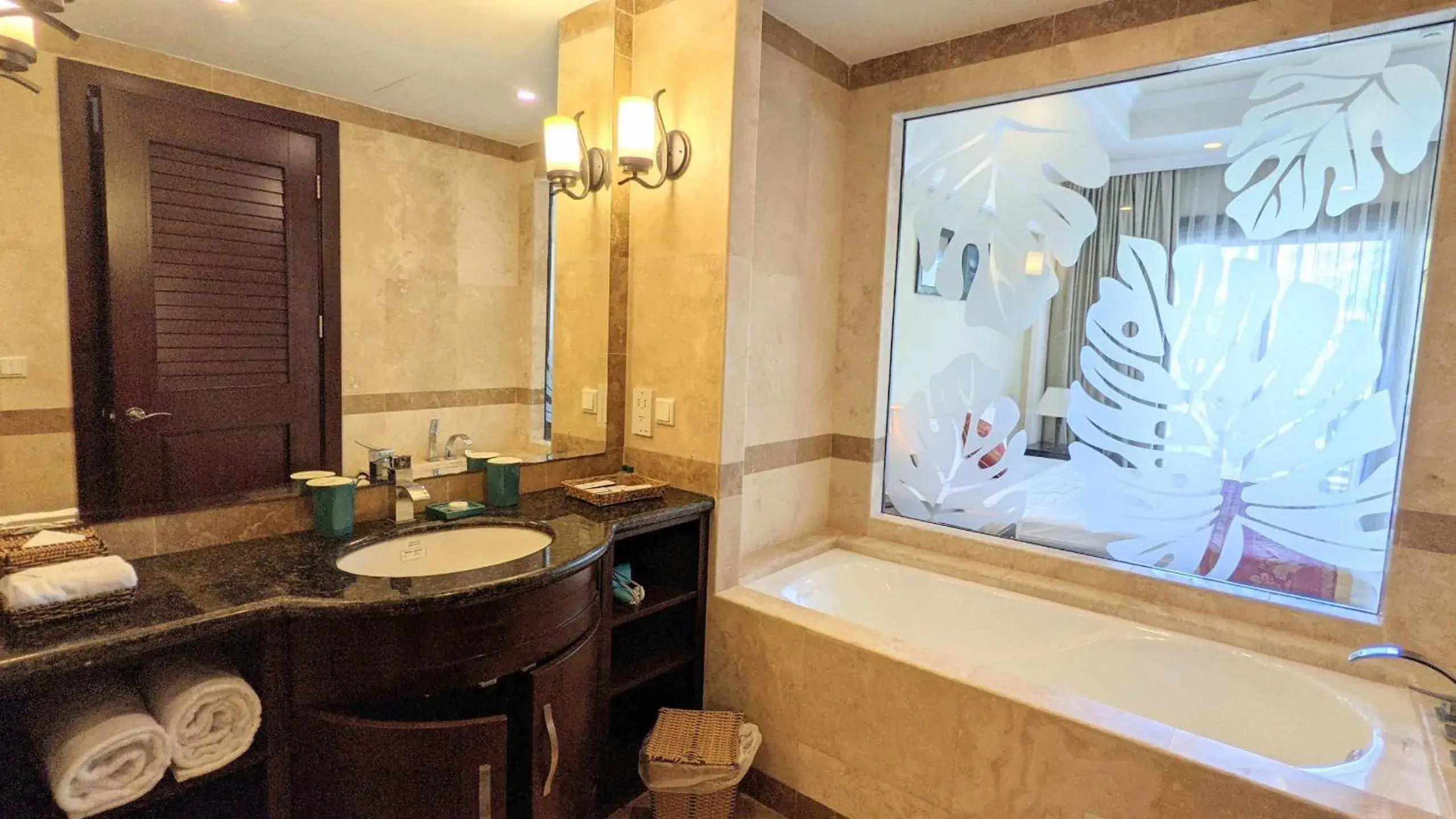 Bathroom in Olalani Resort & Condotel Bathroom in Olalani Resort & Condotel