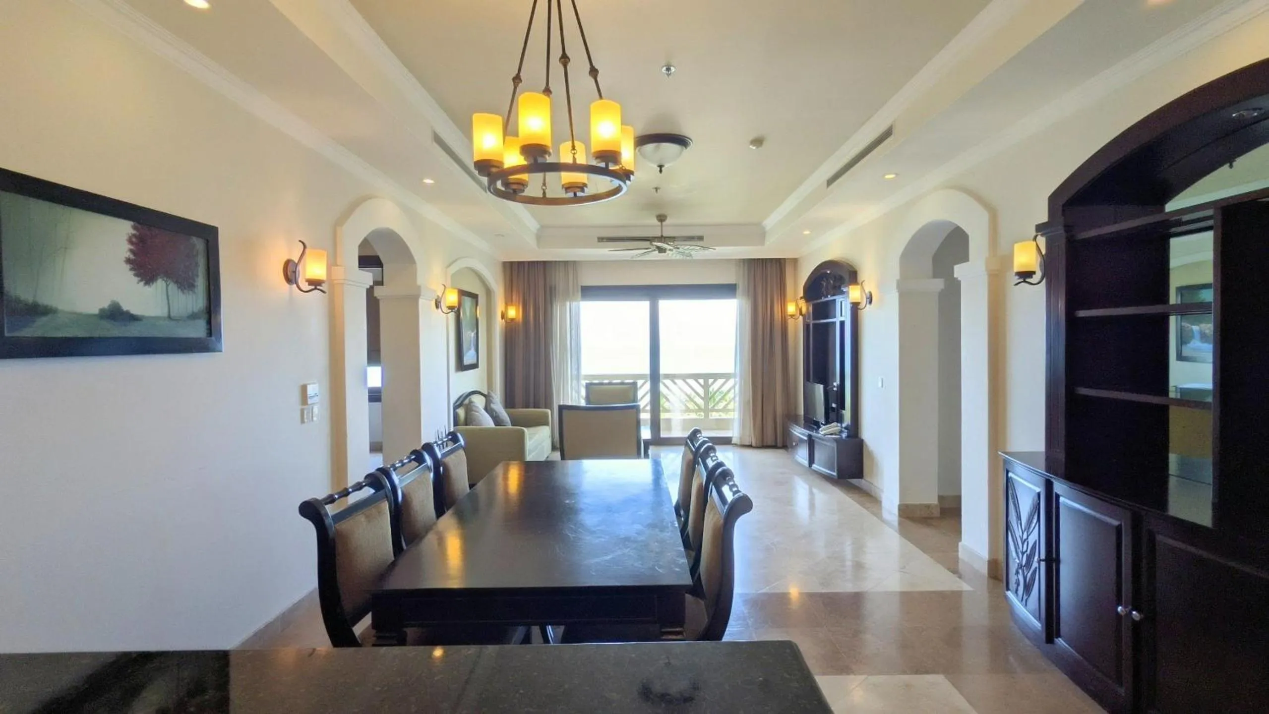 Living room in Olalani Resort & Condotel
