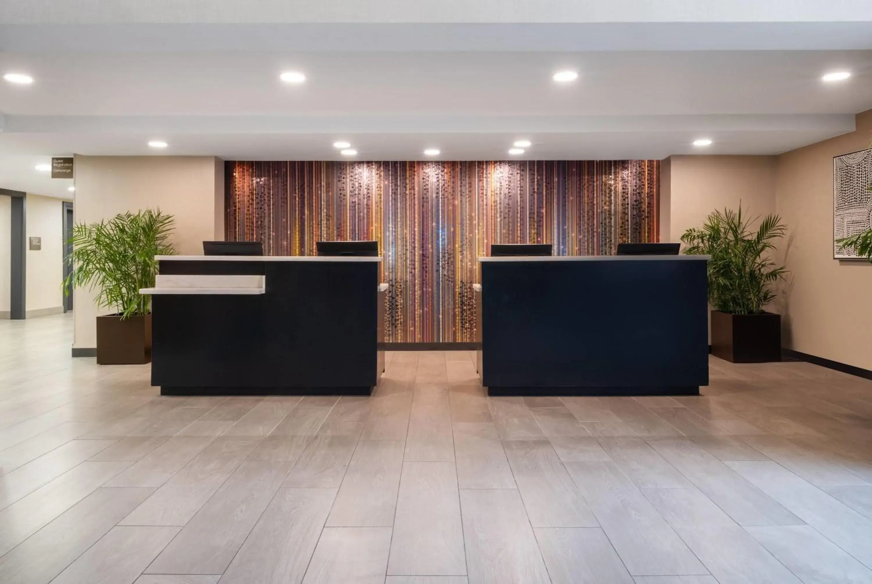 Lobby or reception in Wyndham Indianapolis Airport Lobby or reception in Wyndham Indianapolis Airport