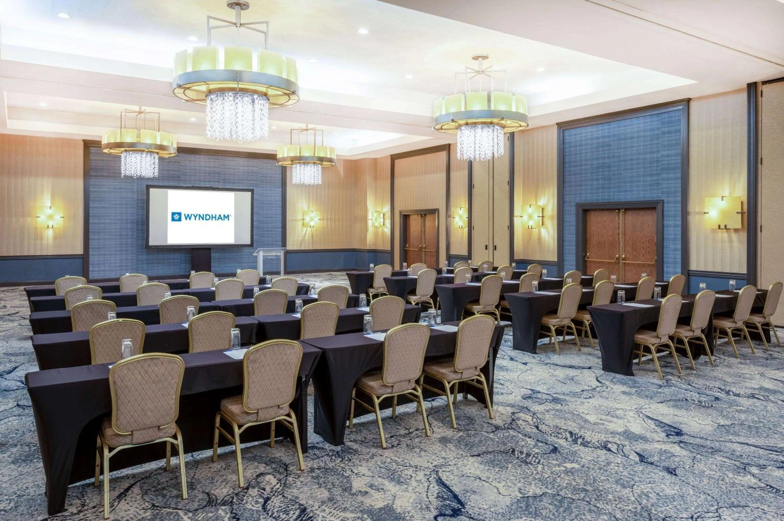 Meeting/conference room in Wyndham Indianapolis Airport
