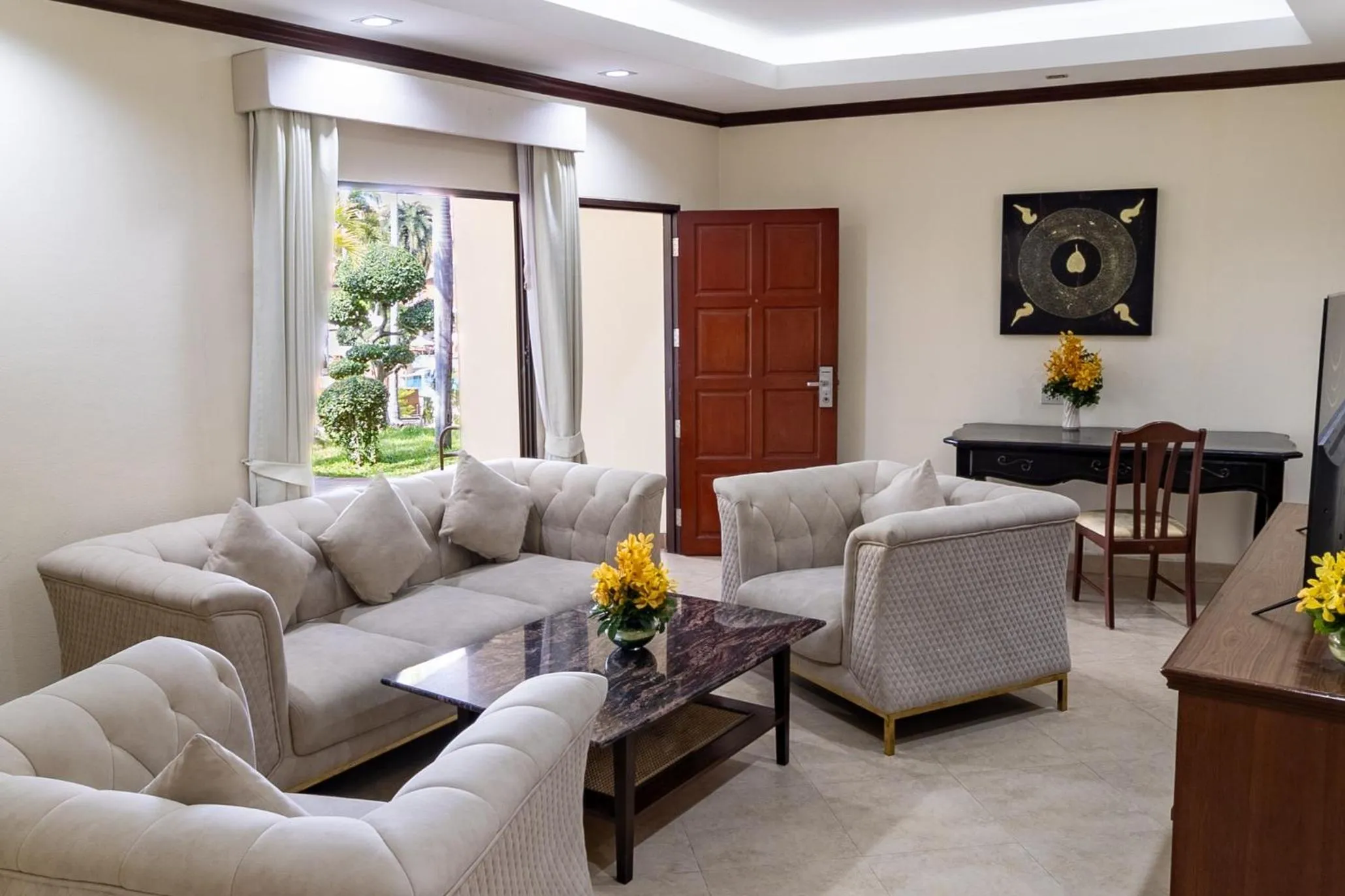 Living room in Thai Garden Resort