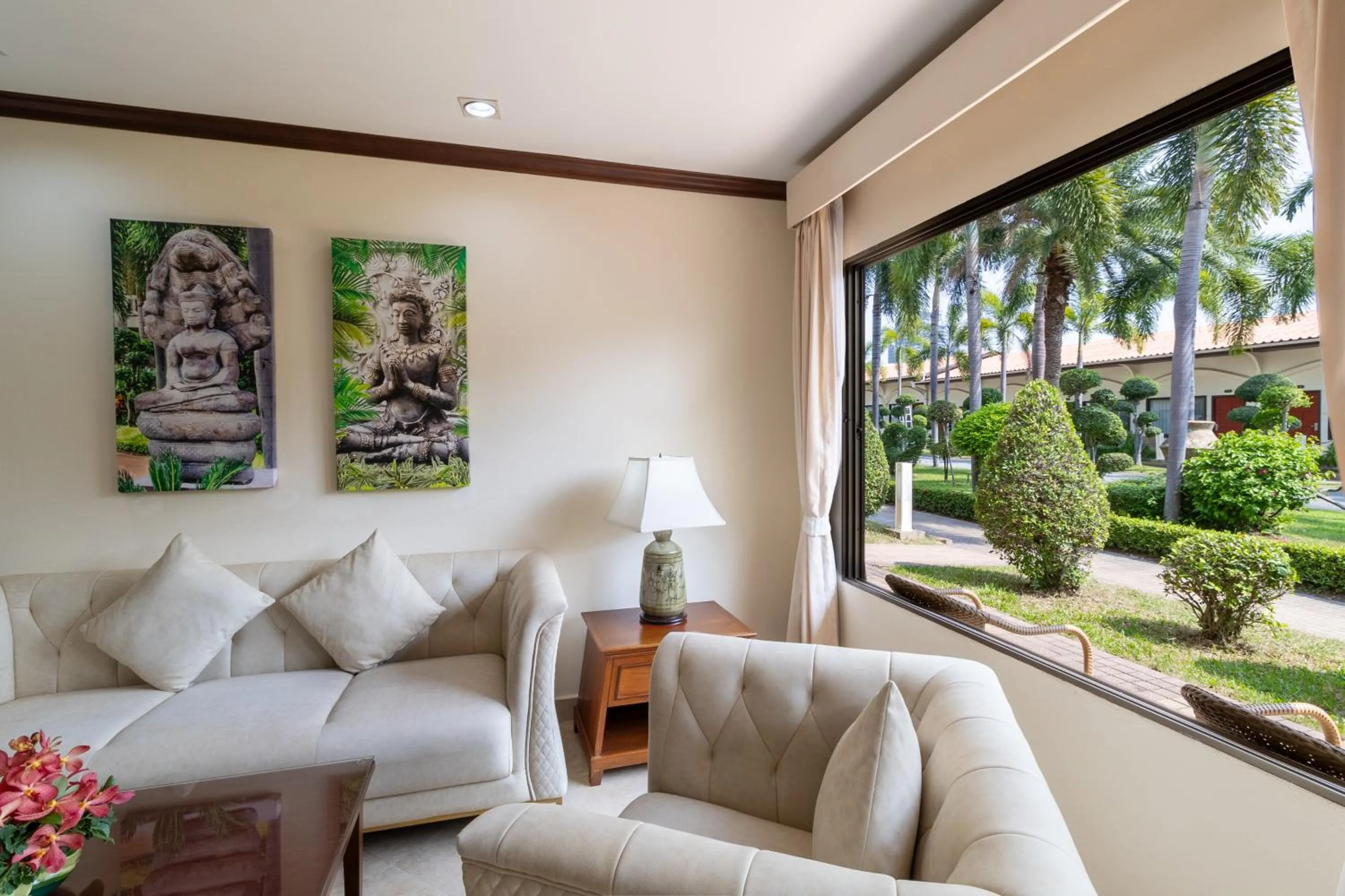 Living room in Thai Garden Resort