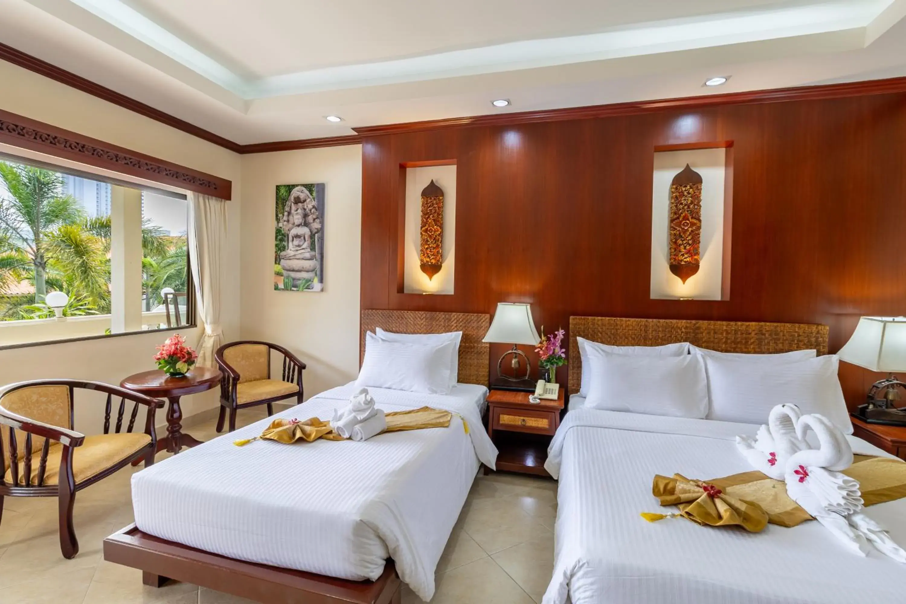 Bed in Thai Garden Resort Bed in Thai Garden Resort