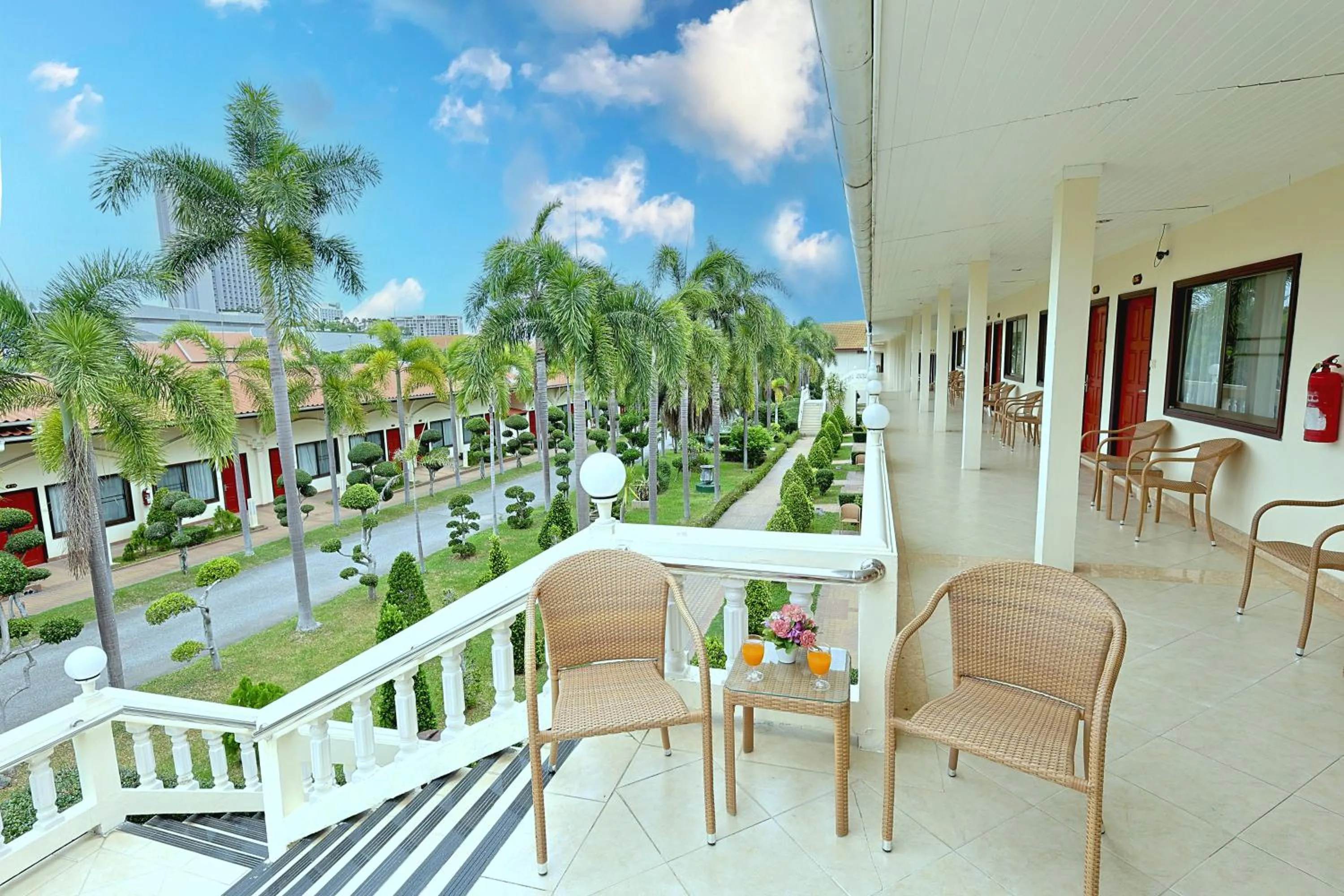 Balcony/Terrace in Thai Garden Resort