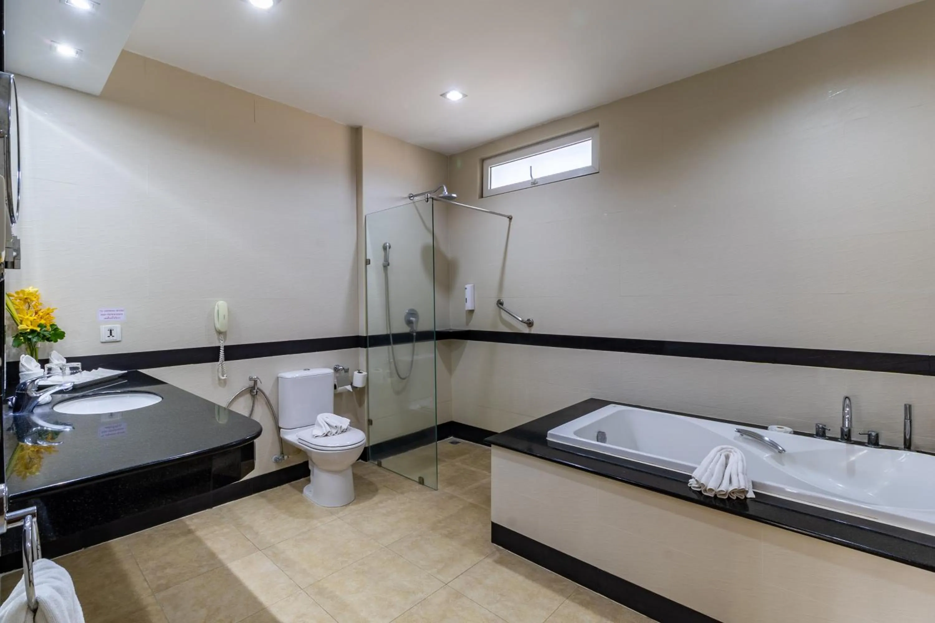 Shower in Thai Garden Resort