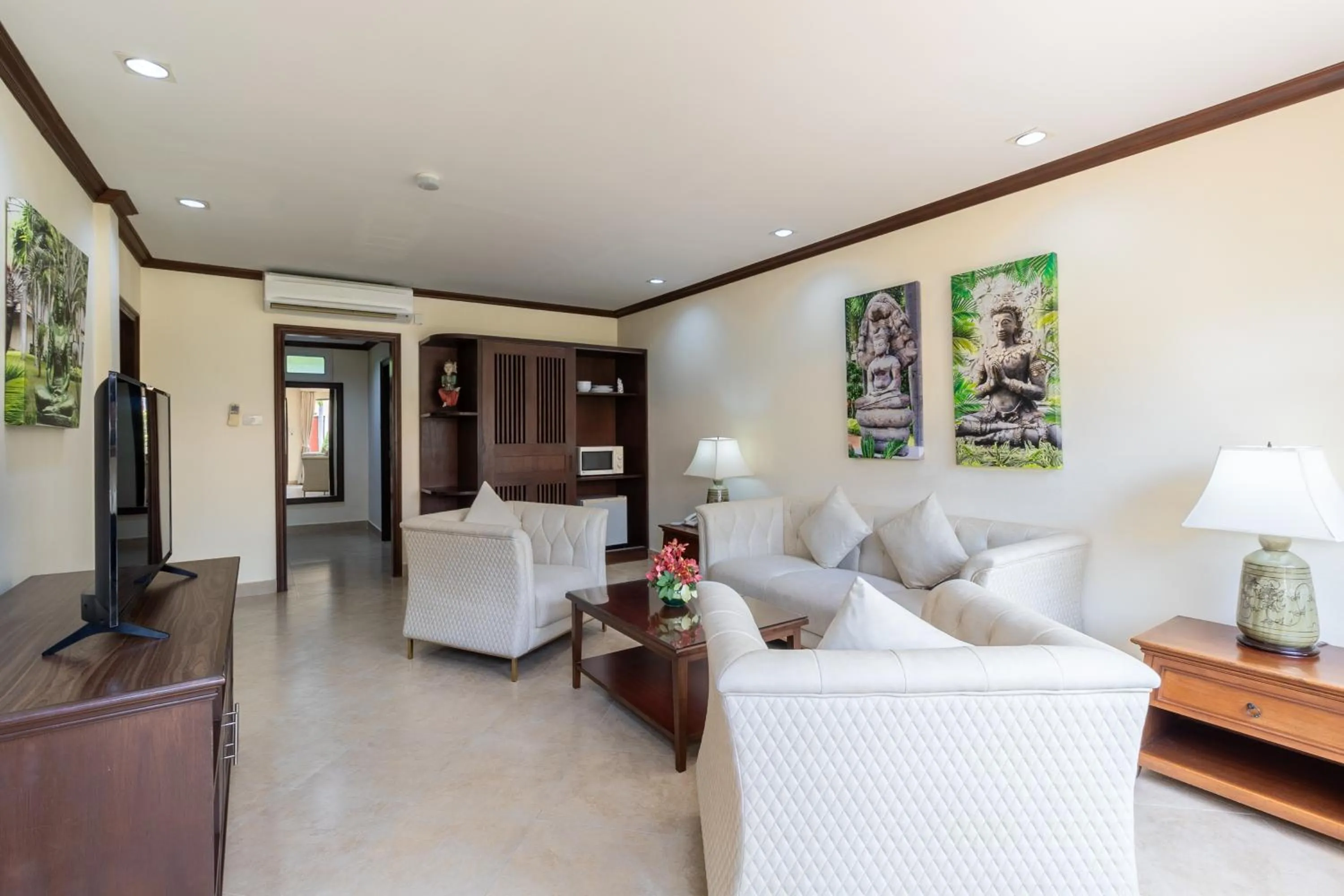 Living room in Thai Garden Resort