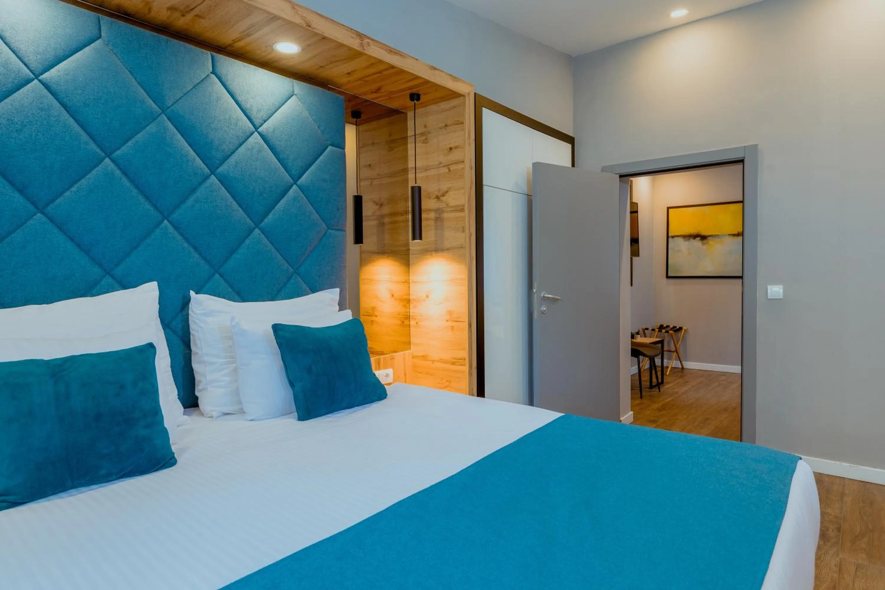 Property building, Bed in Nobel Gallery Hotel