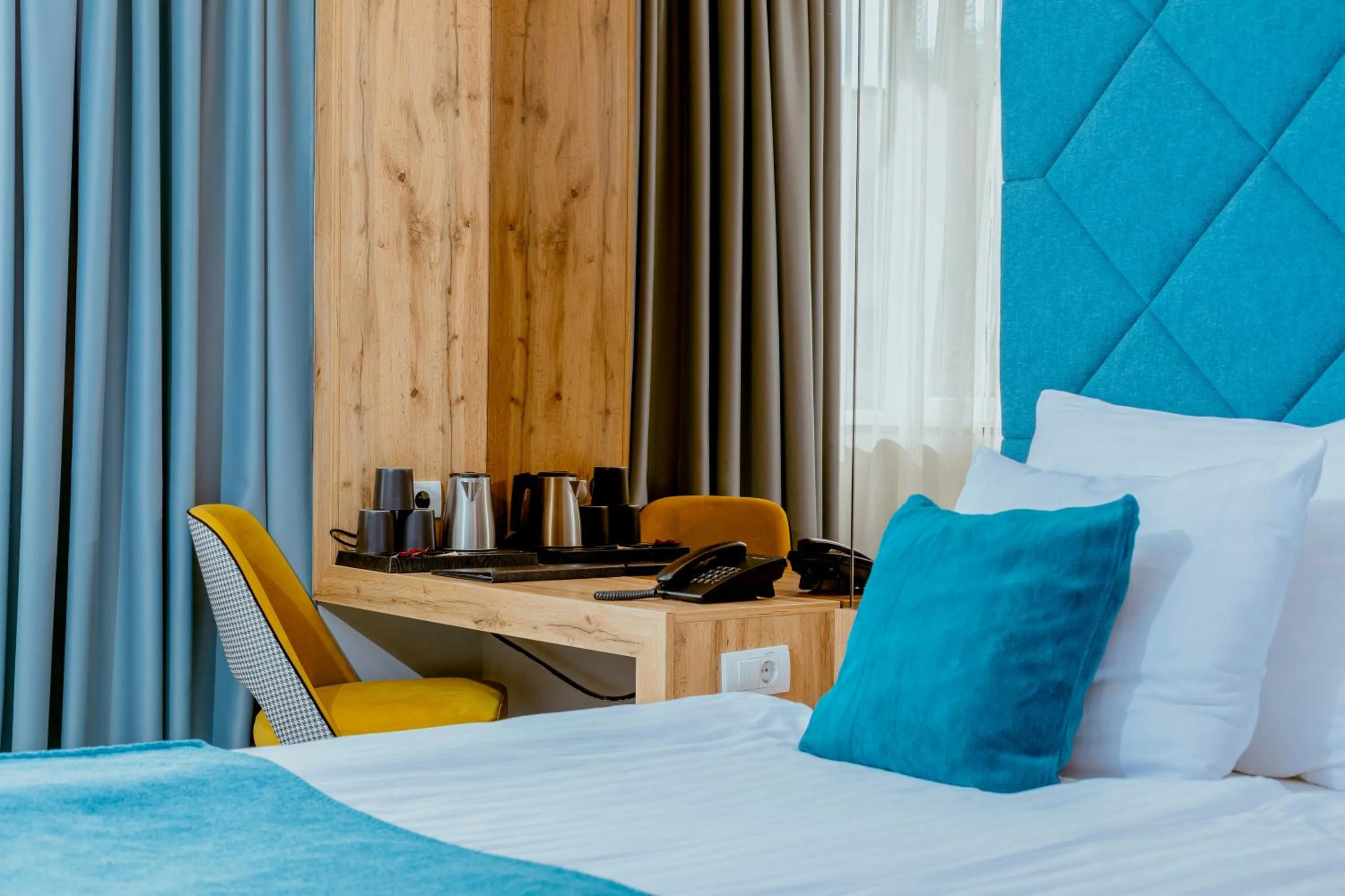 Property building, Bed in Nobel Gallery Hotel